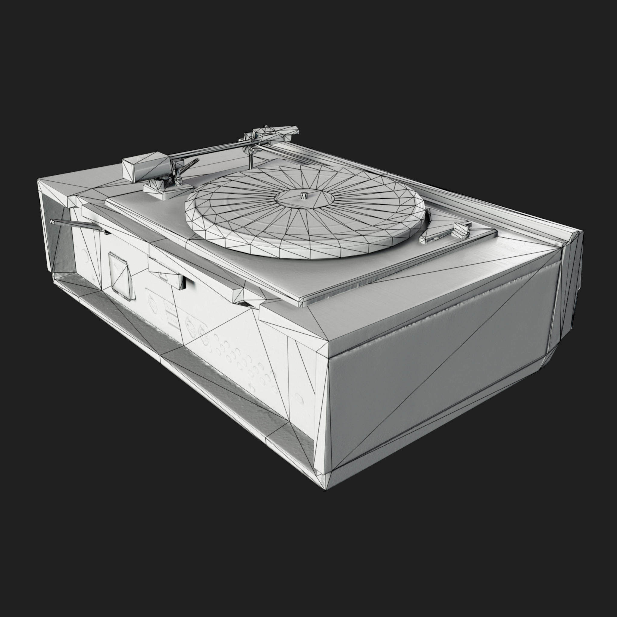 3D Gramophone Radio