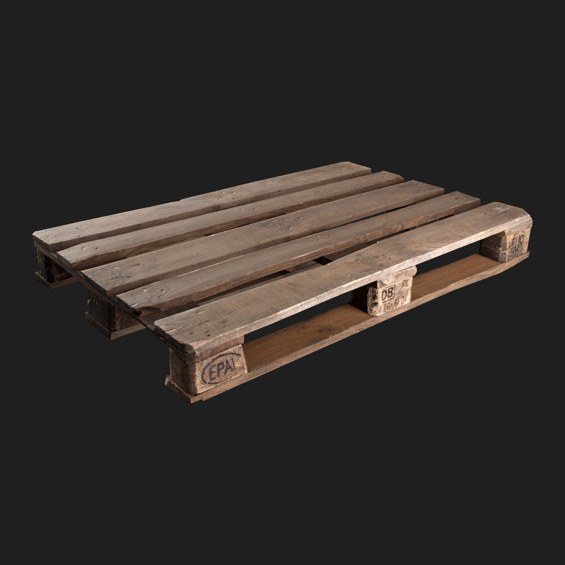 3D Model of Euro Pallet