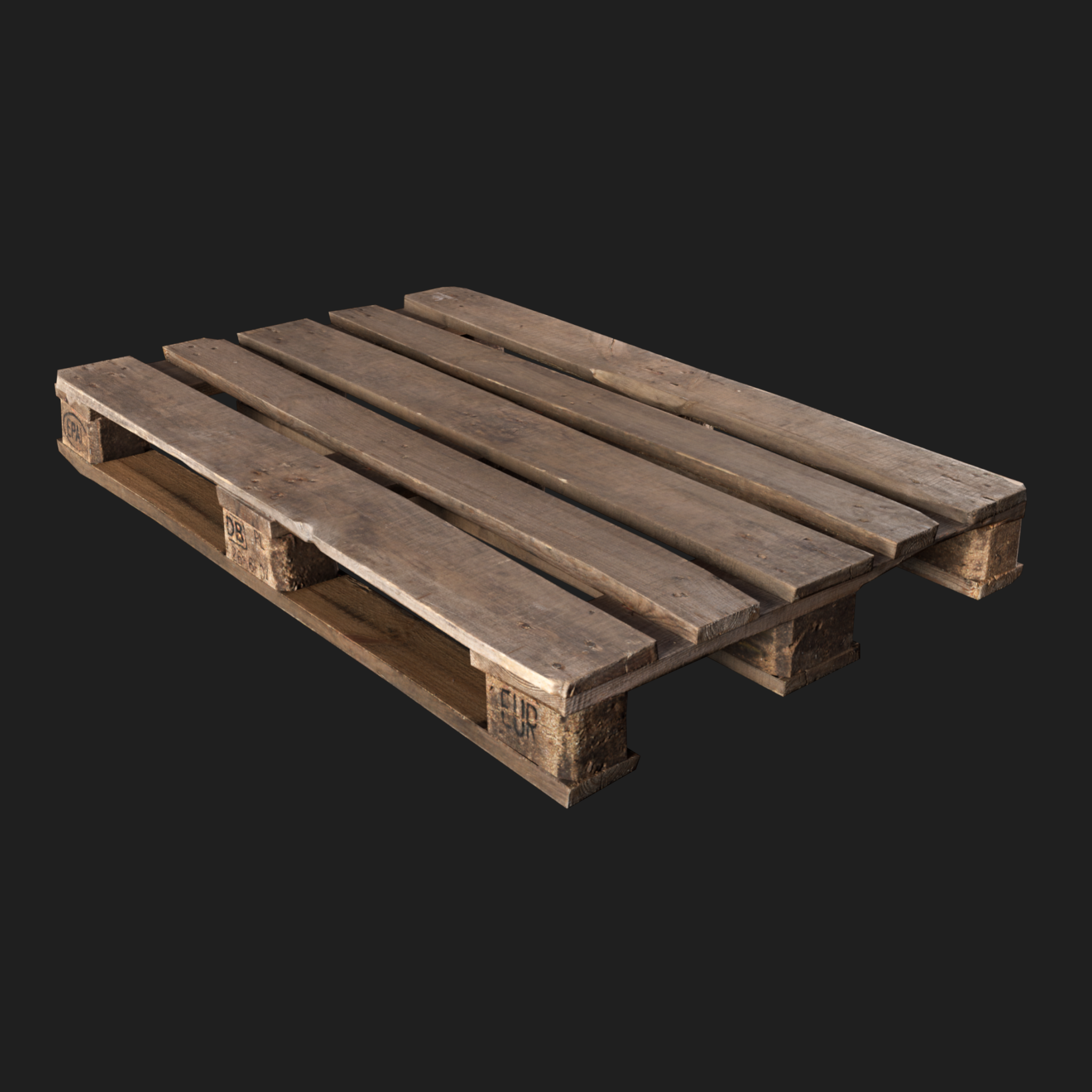 3D Euro Pallet