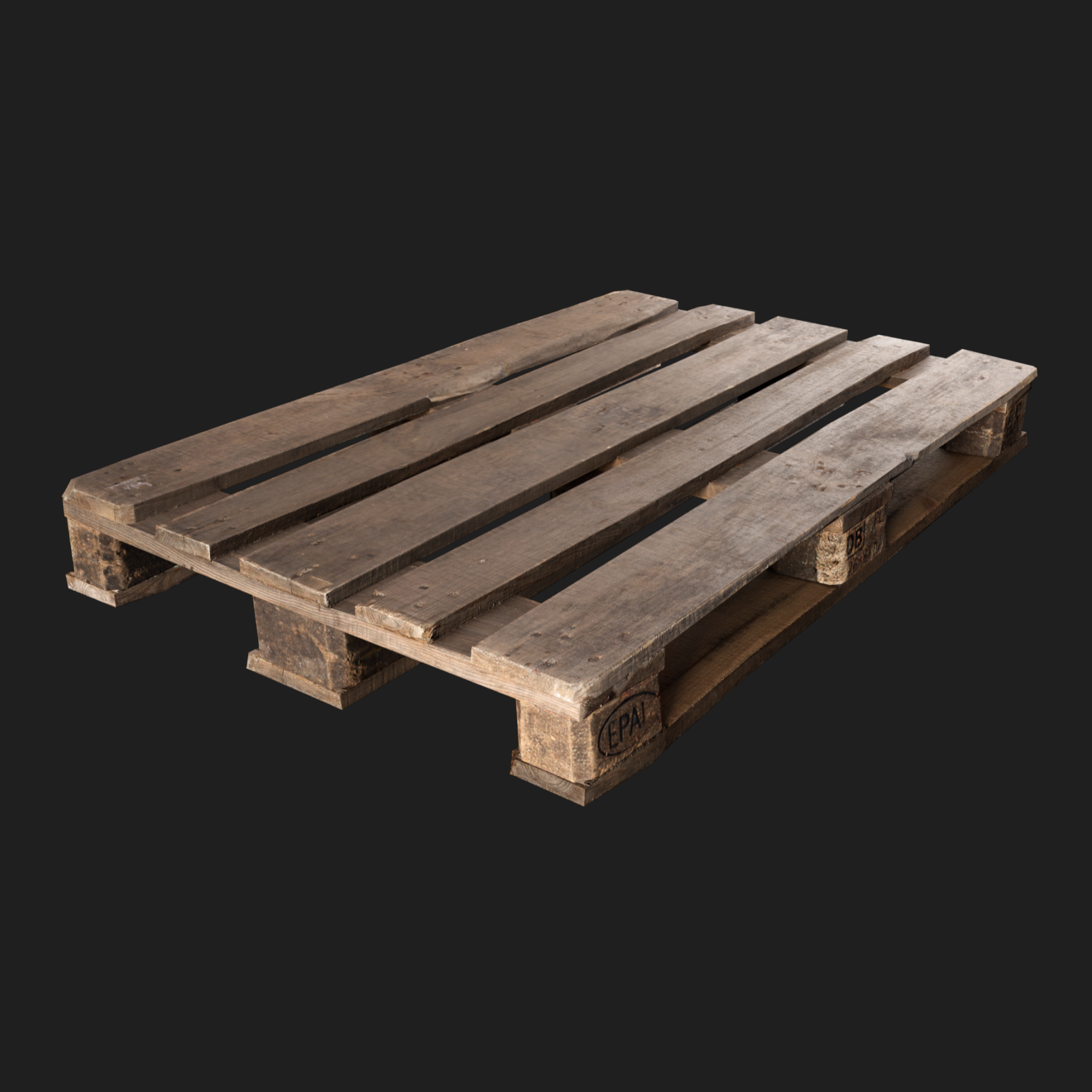 3D Euro Pallet