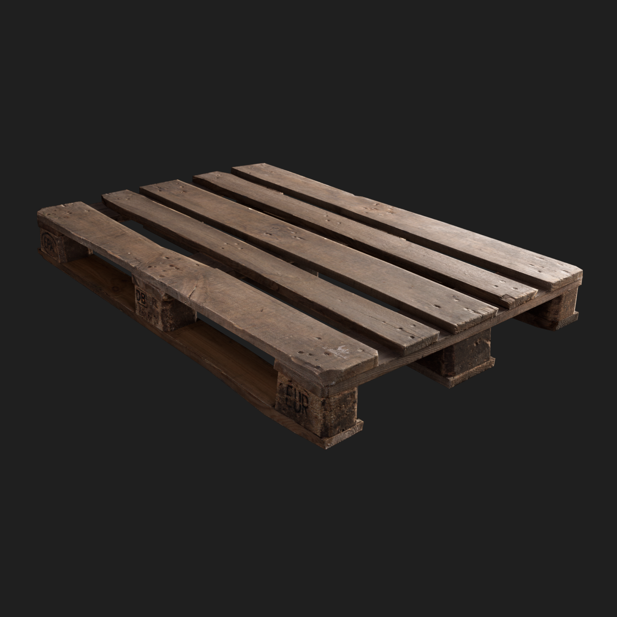 3D Euro Pallet