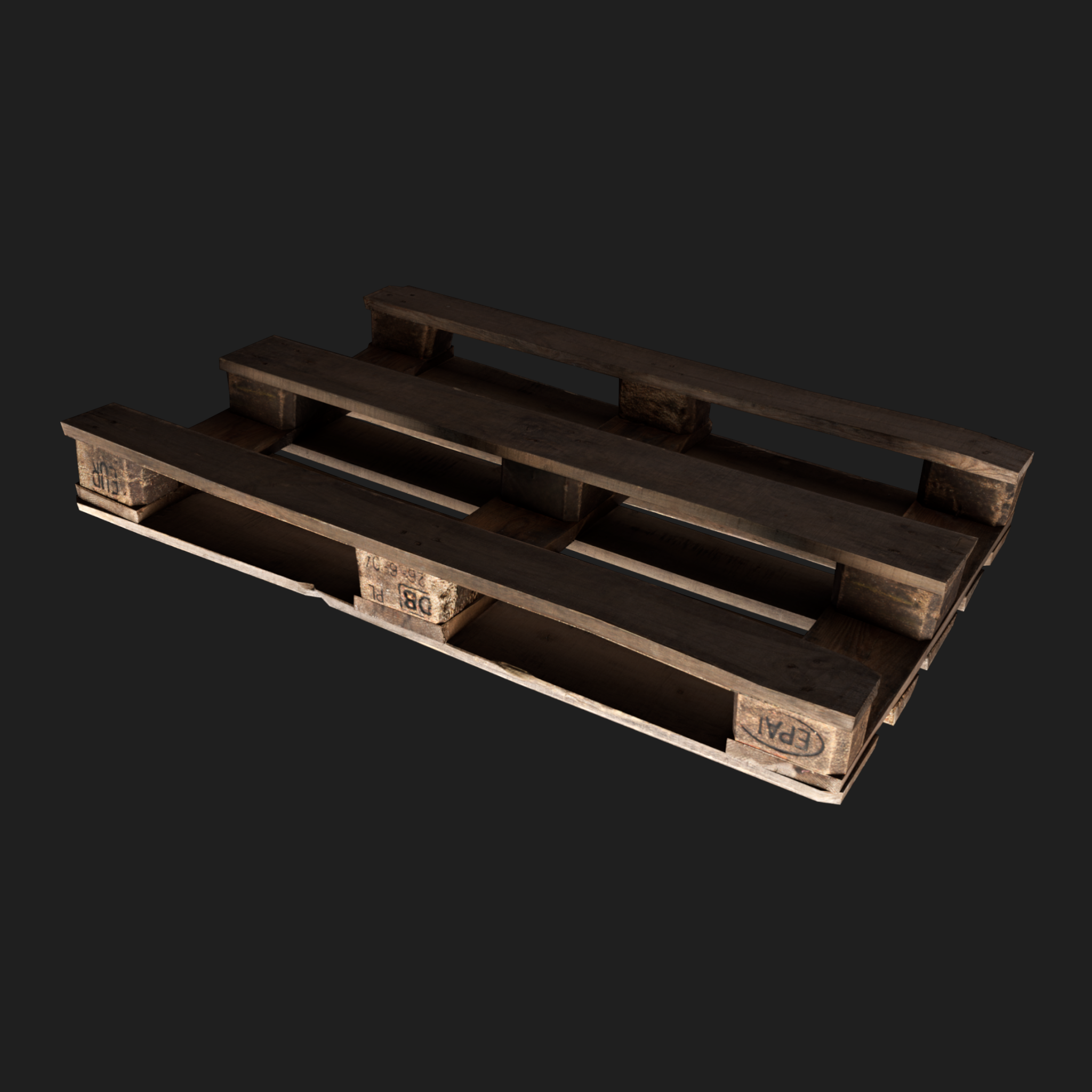 3D Euro Pallet