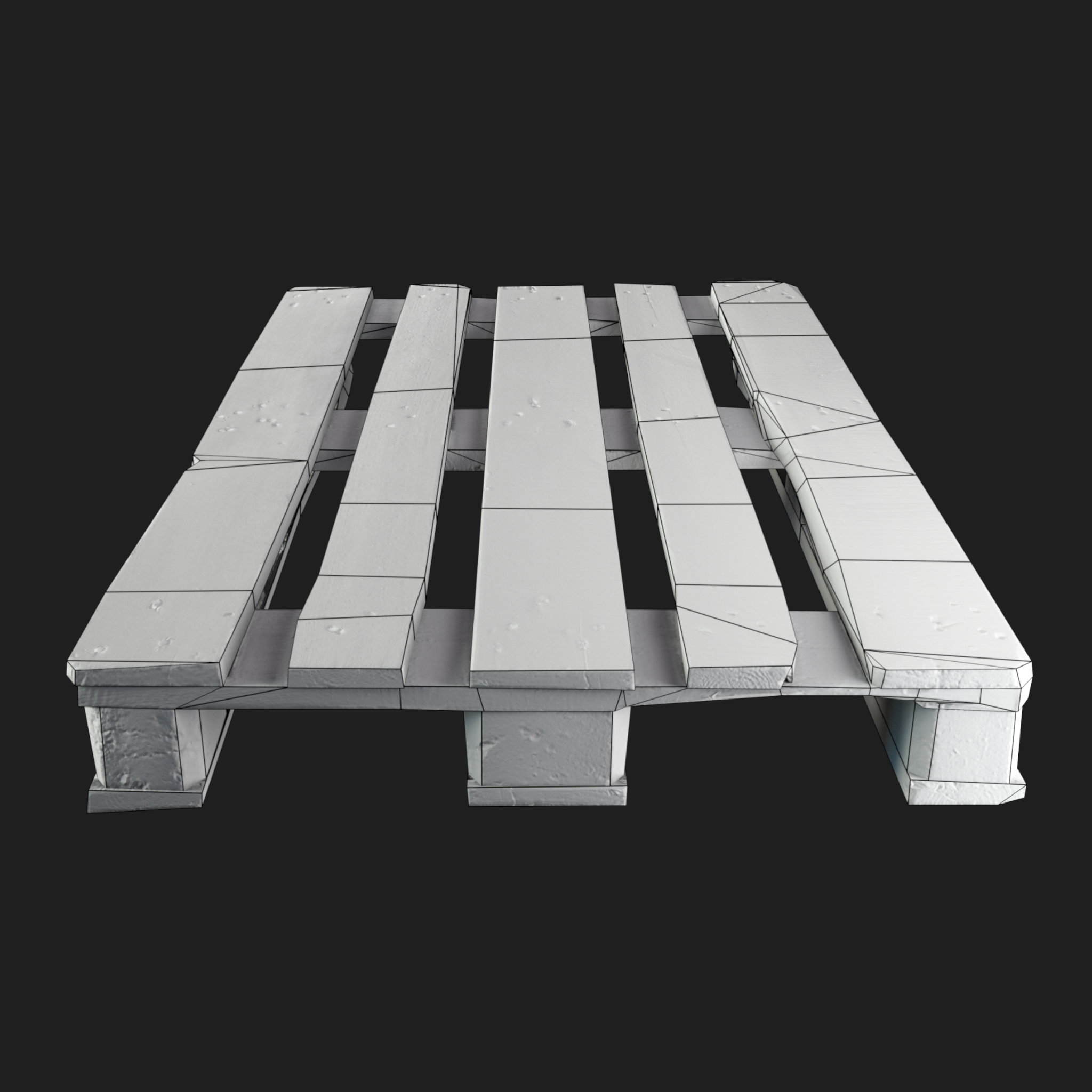 3D Euro Pallet