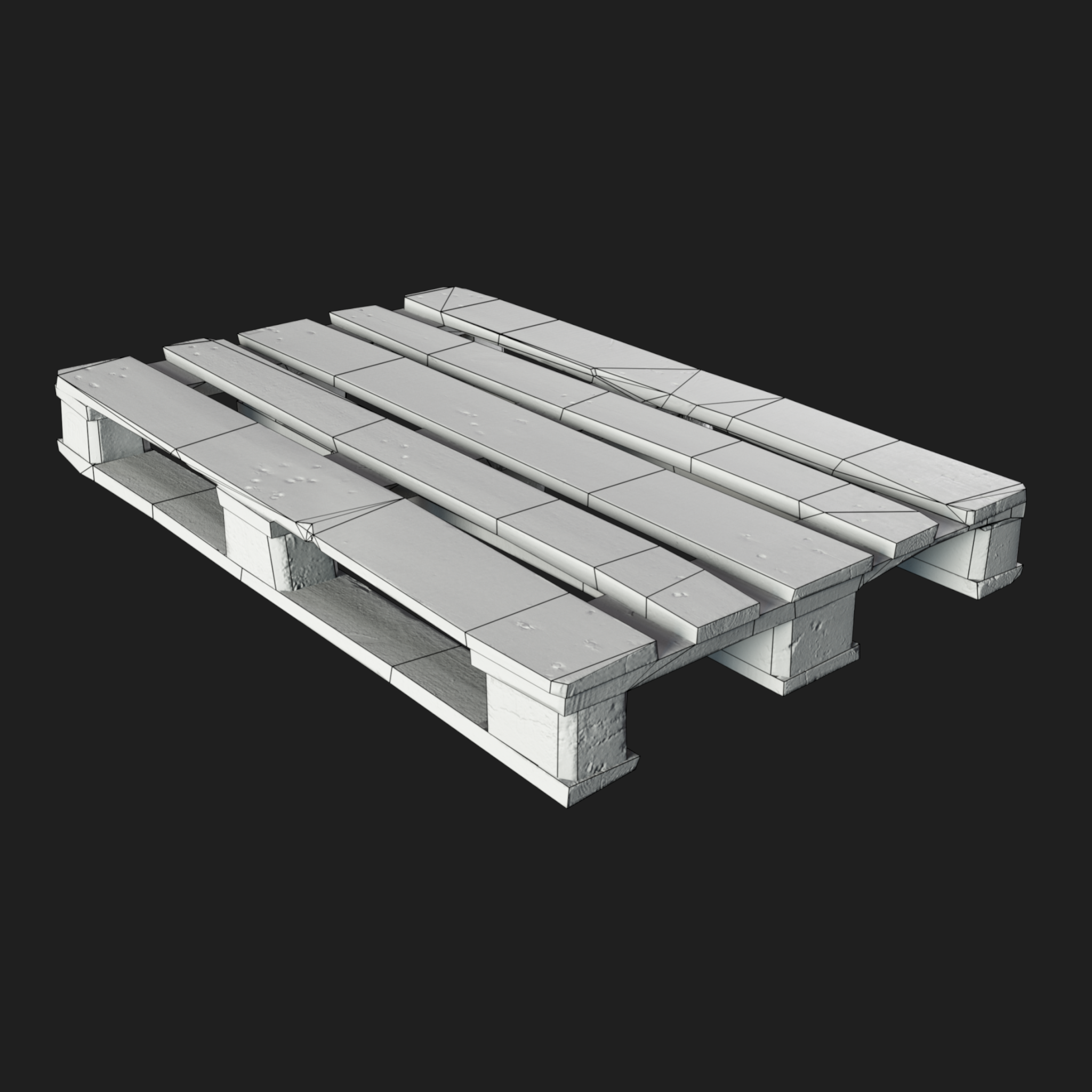 3D Euro Pallet