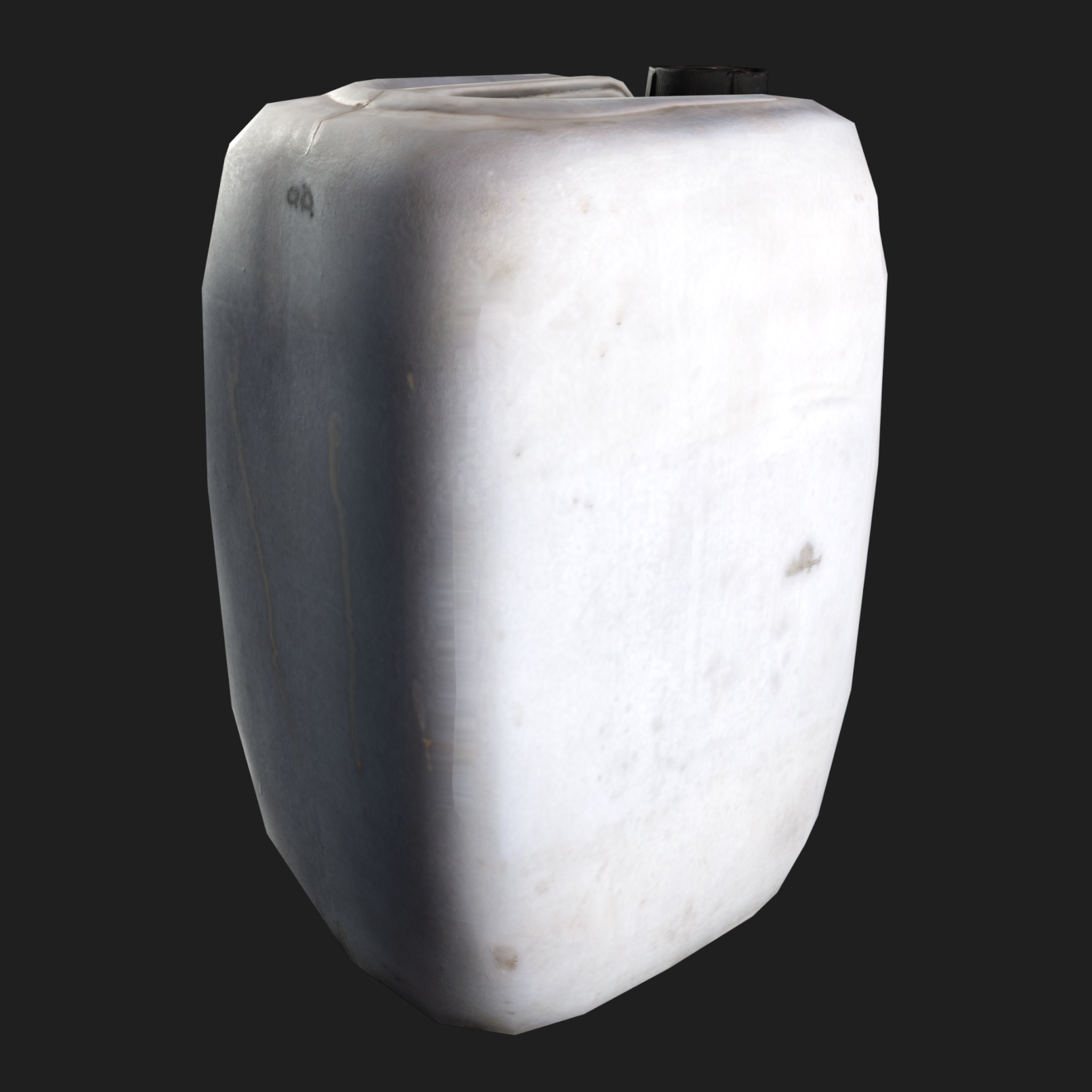 3D Gallon Plastic White