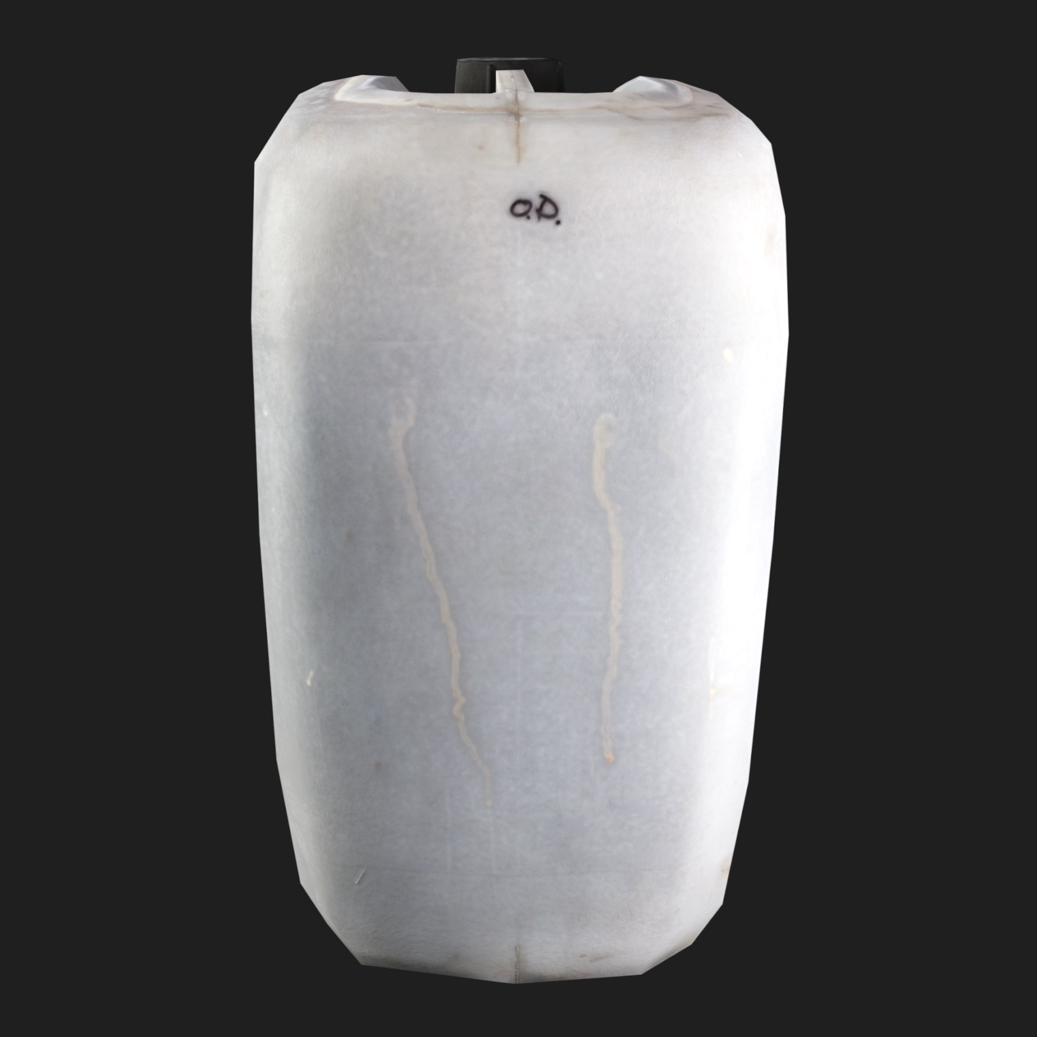 3D Gallon Plastic White