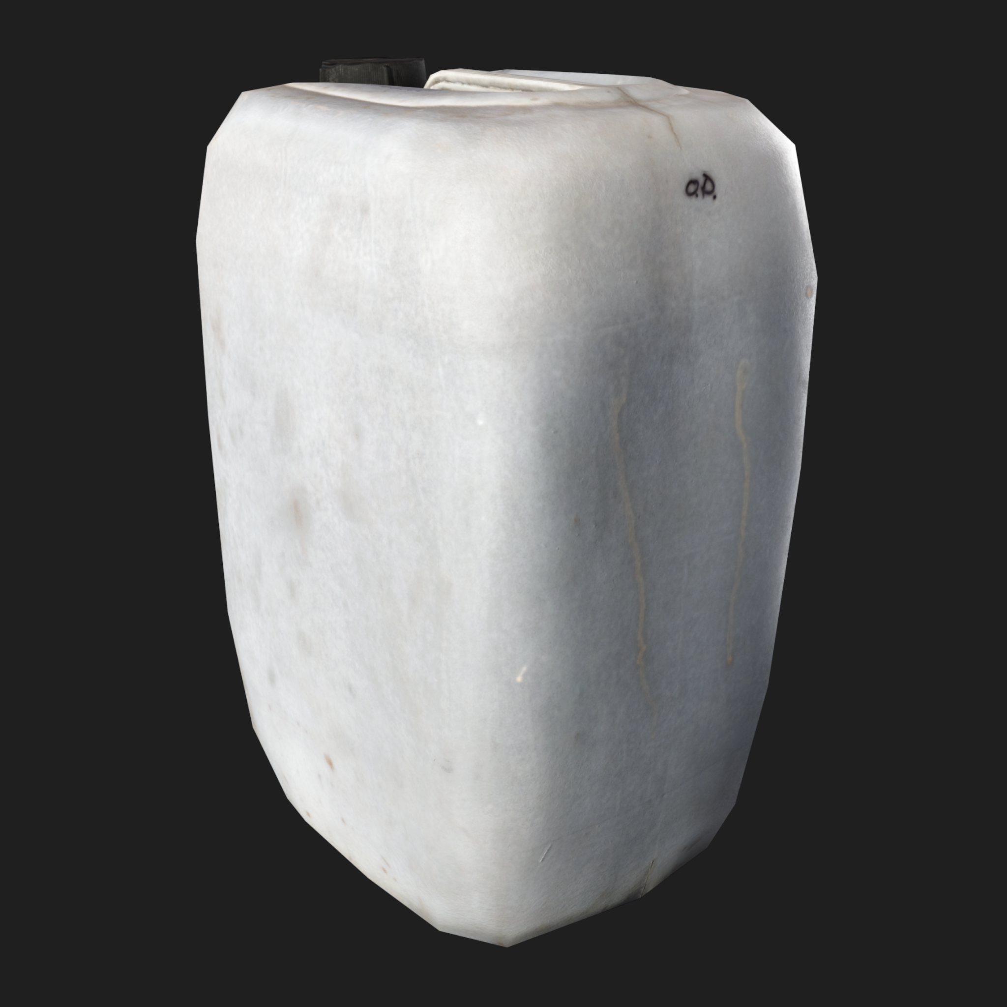 3D Gallon Plastic White