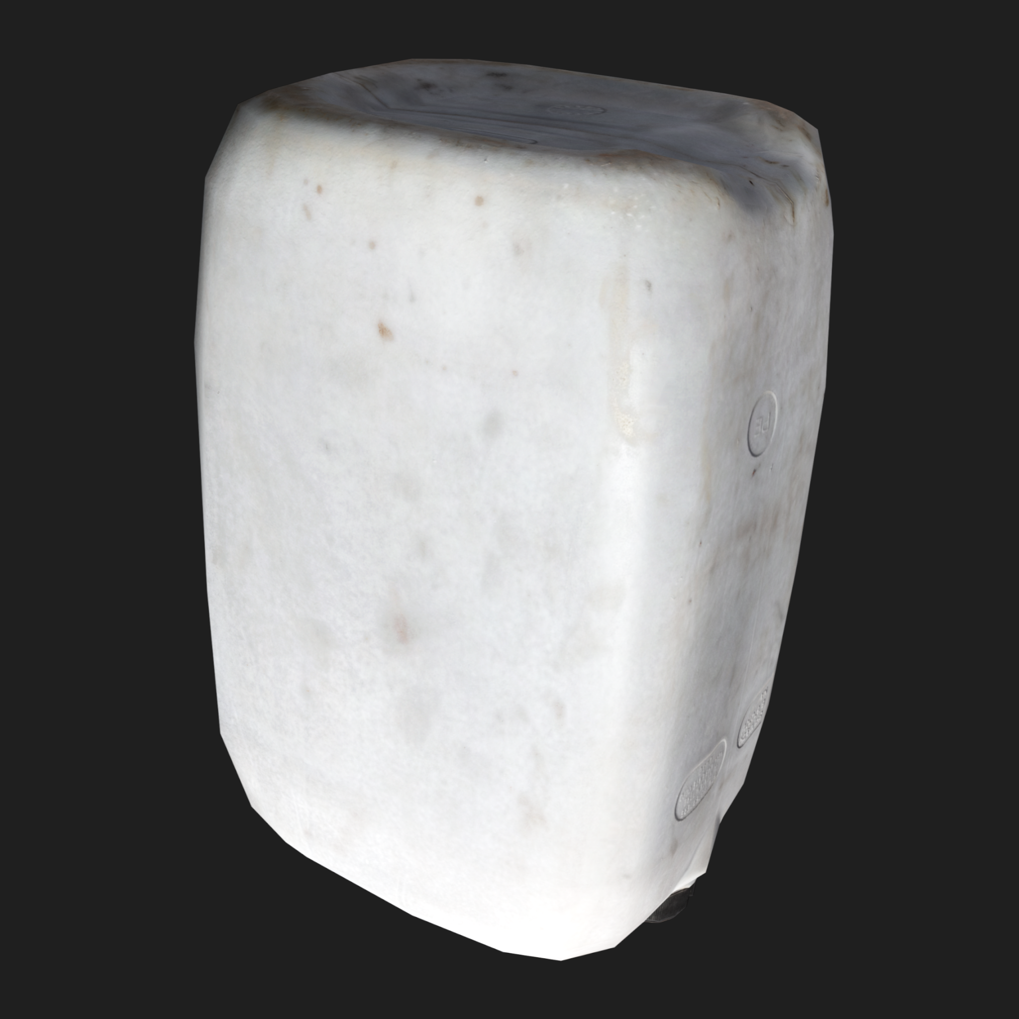 3D Gallon Plastic White