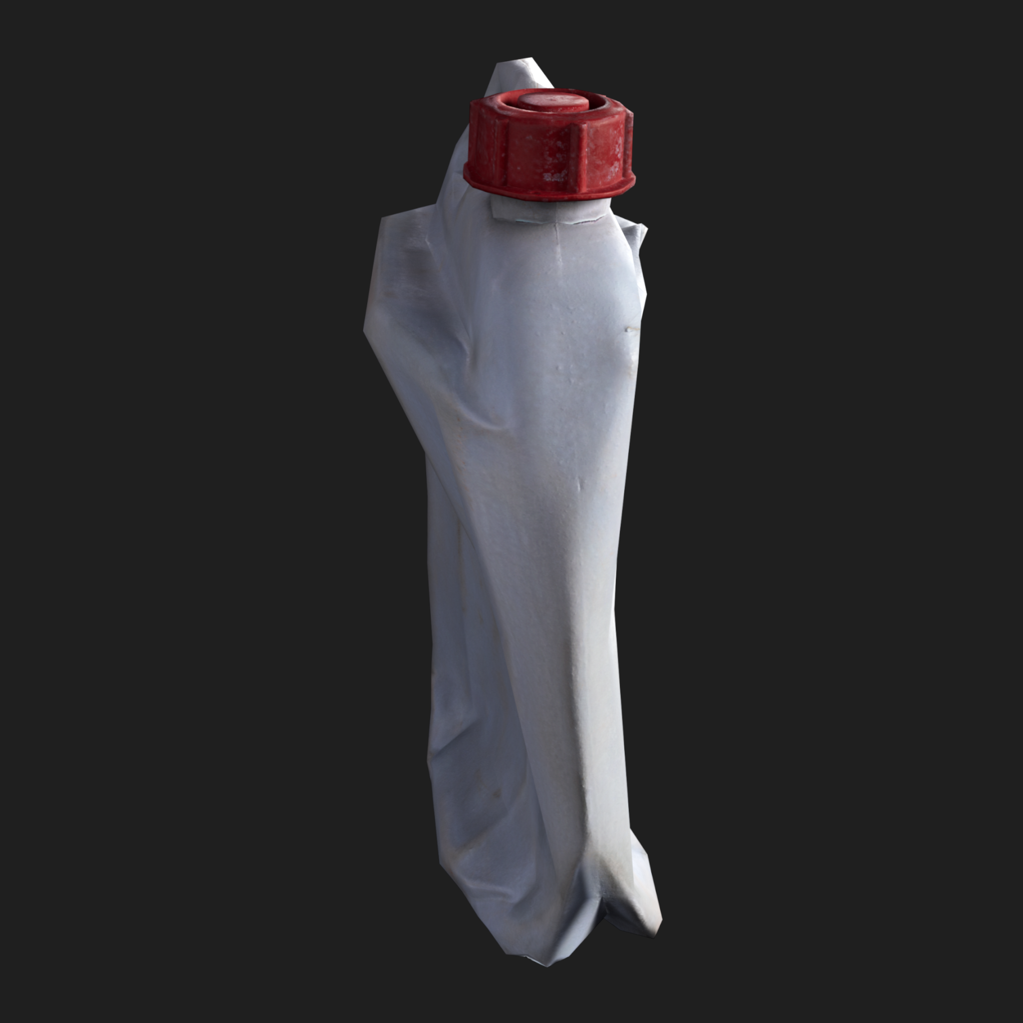 3D Gallon Bottle Rumpled