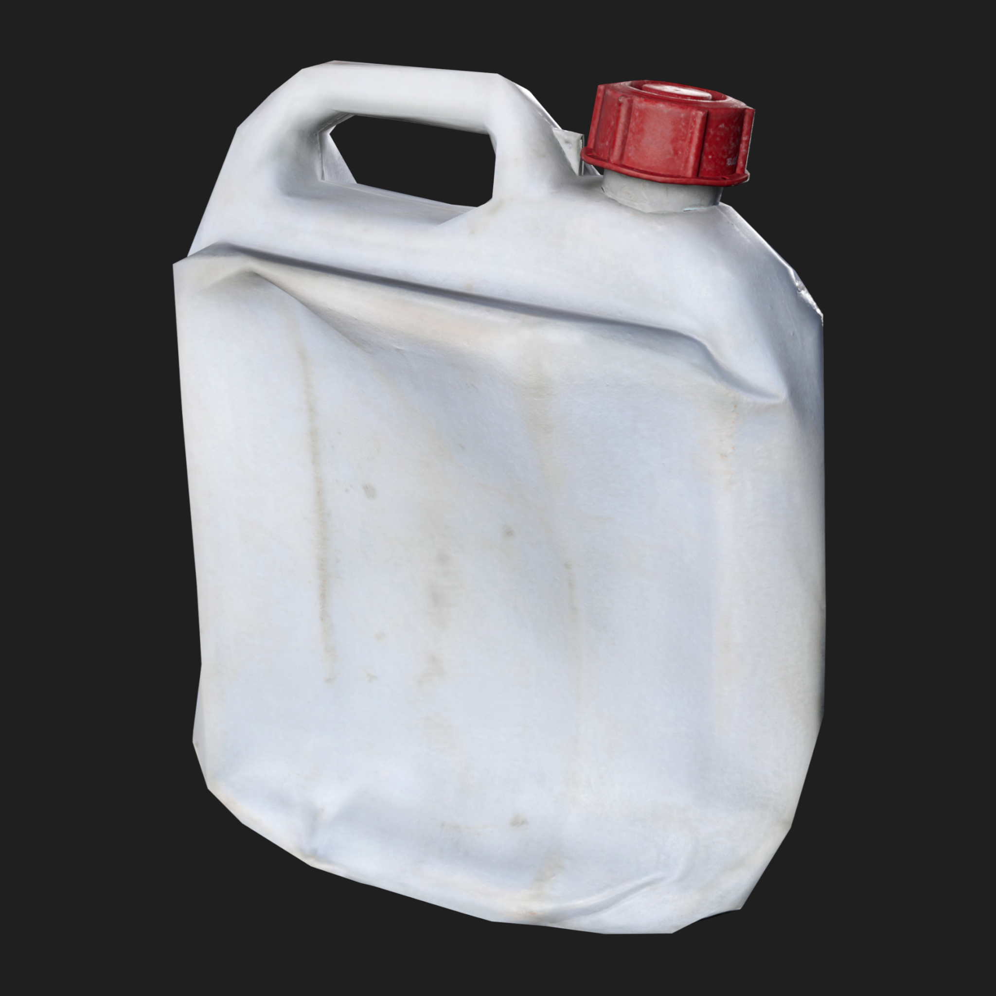 3D Gallon Bottle Rumpled