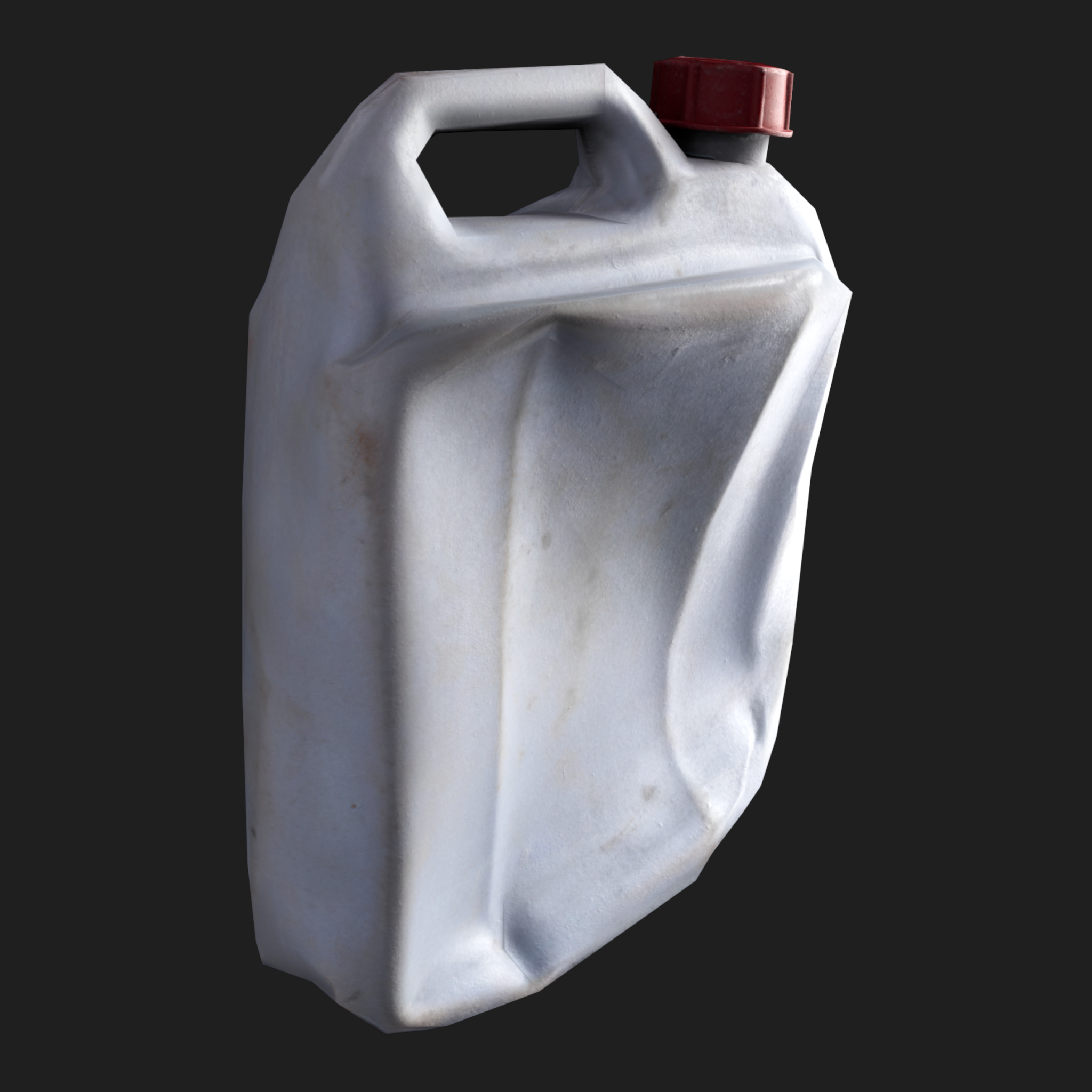 3D Gallon Bottle Rumpled