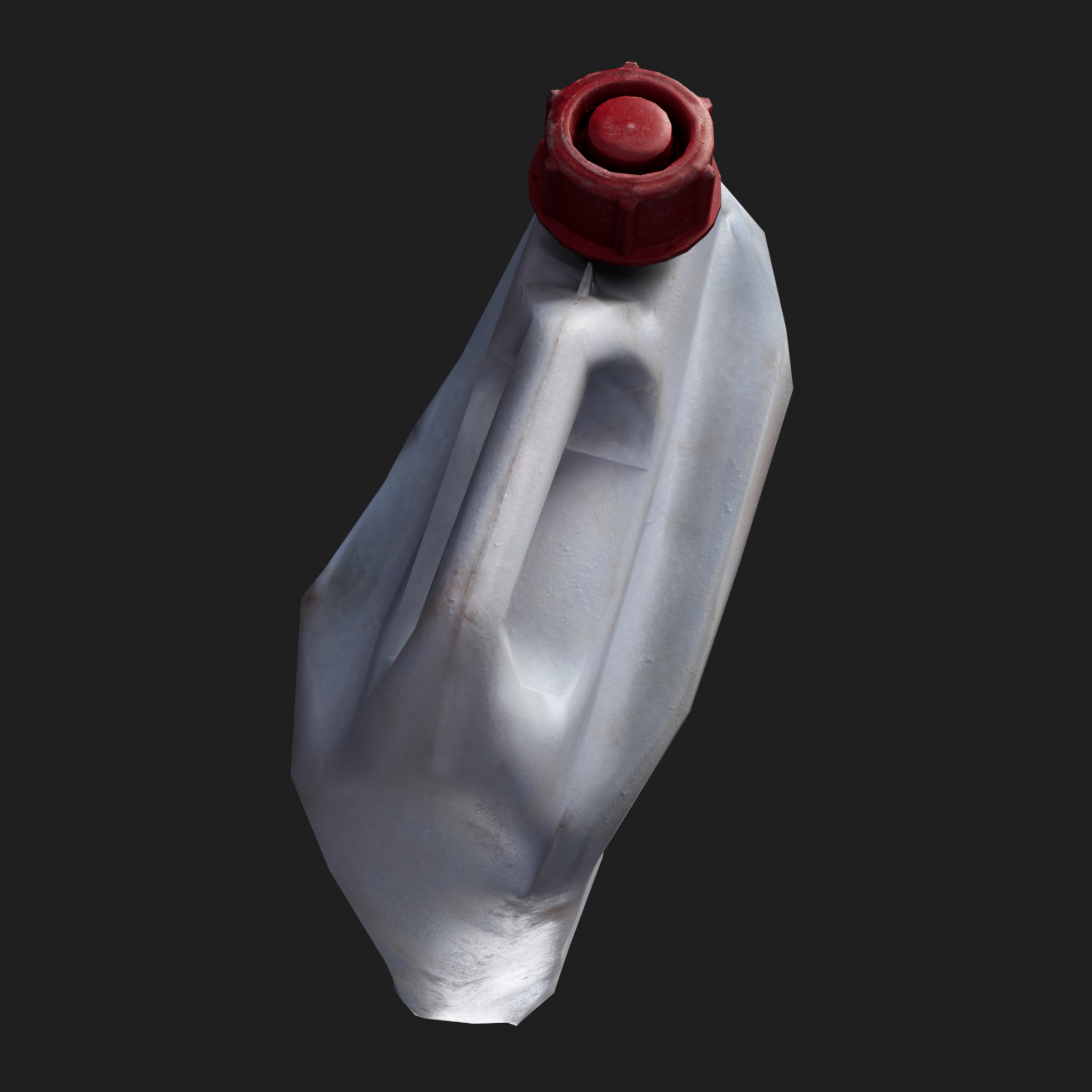 3D Gallon Bottle Rumpled