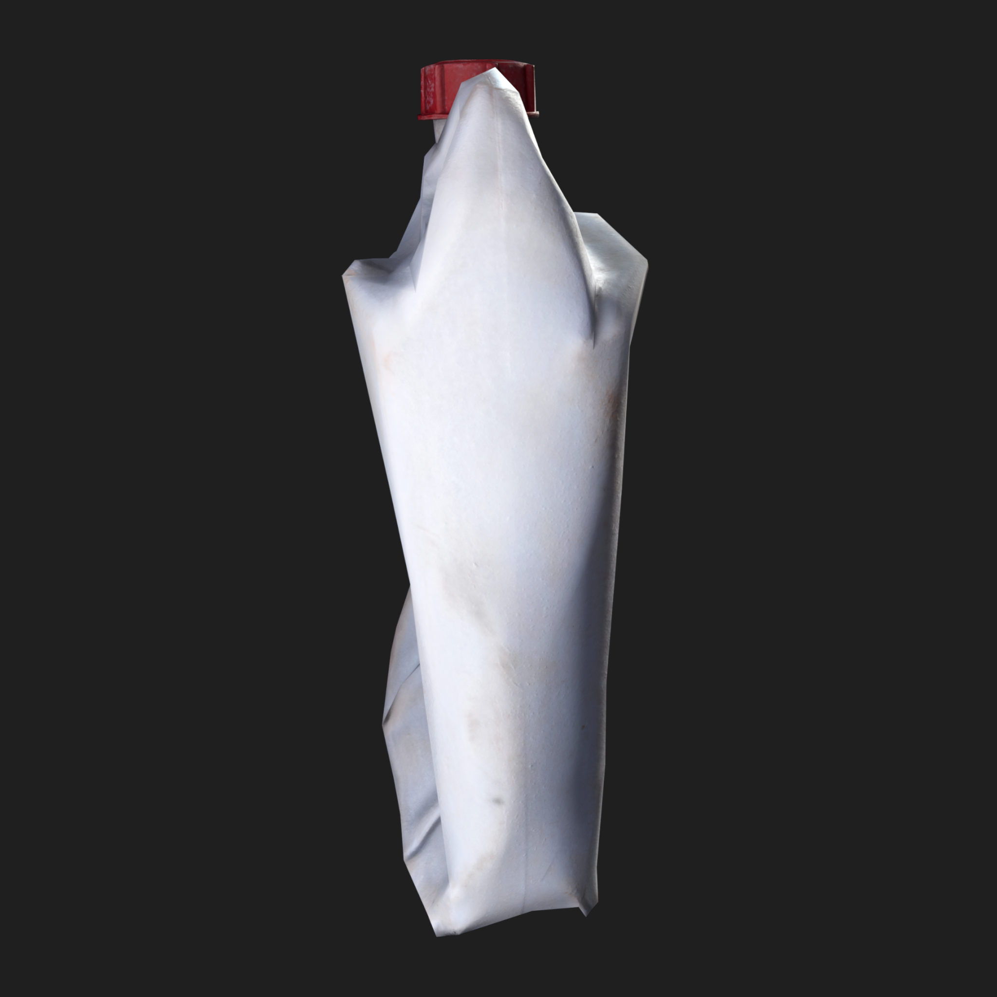 3D Gallon Bottle Rumpled
