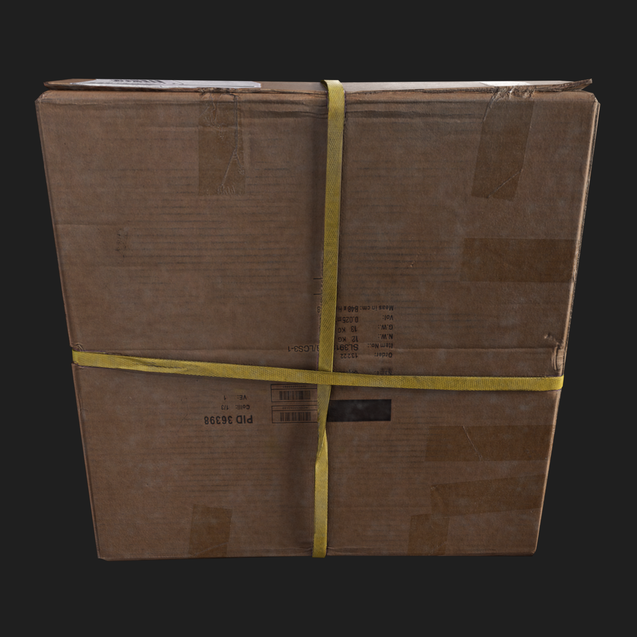 3D Cardboard Box