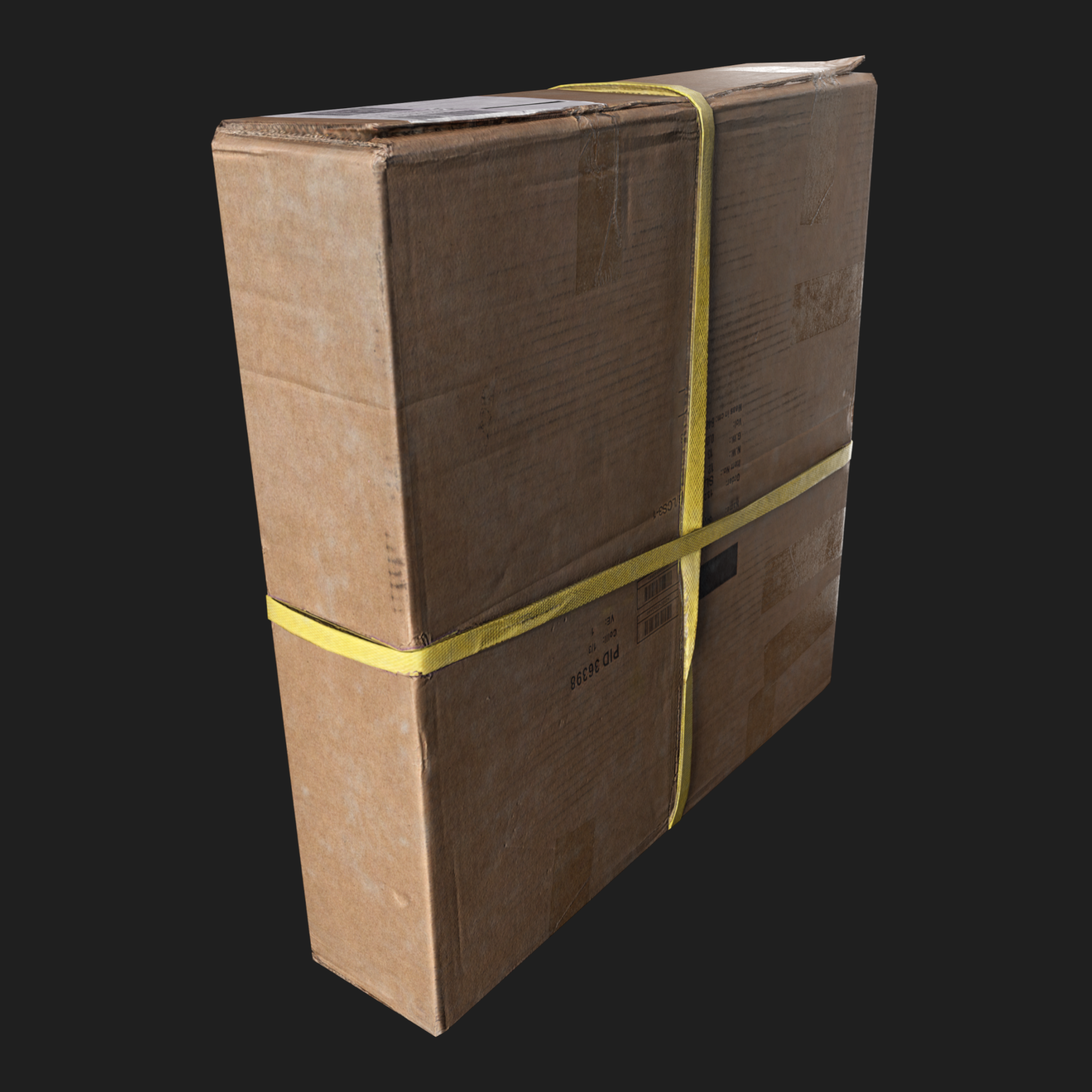 3D Cardboard Box