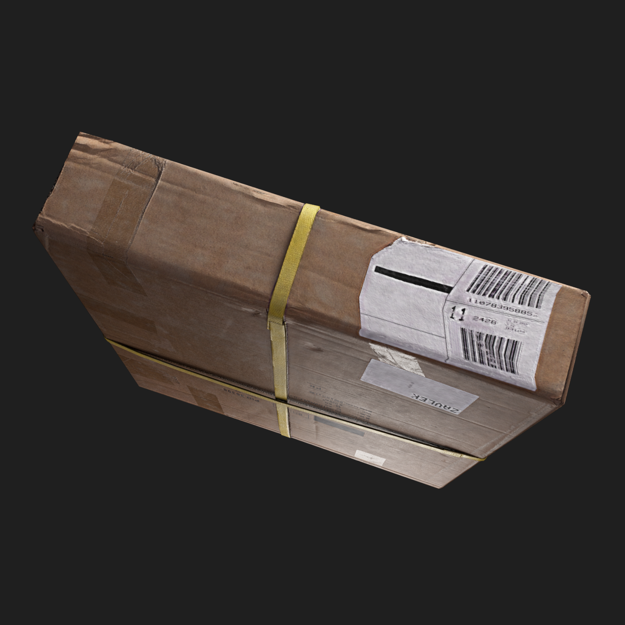 3D Cardboard Box