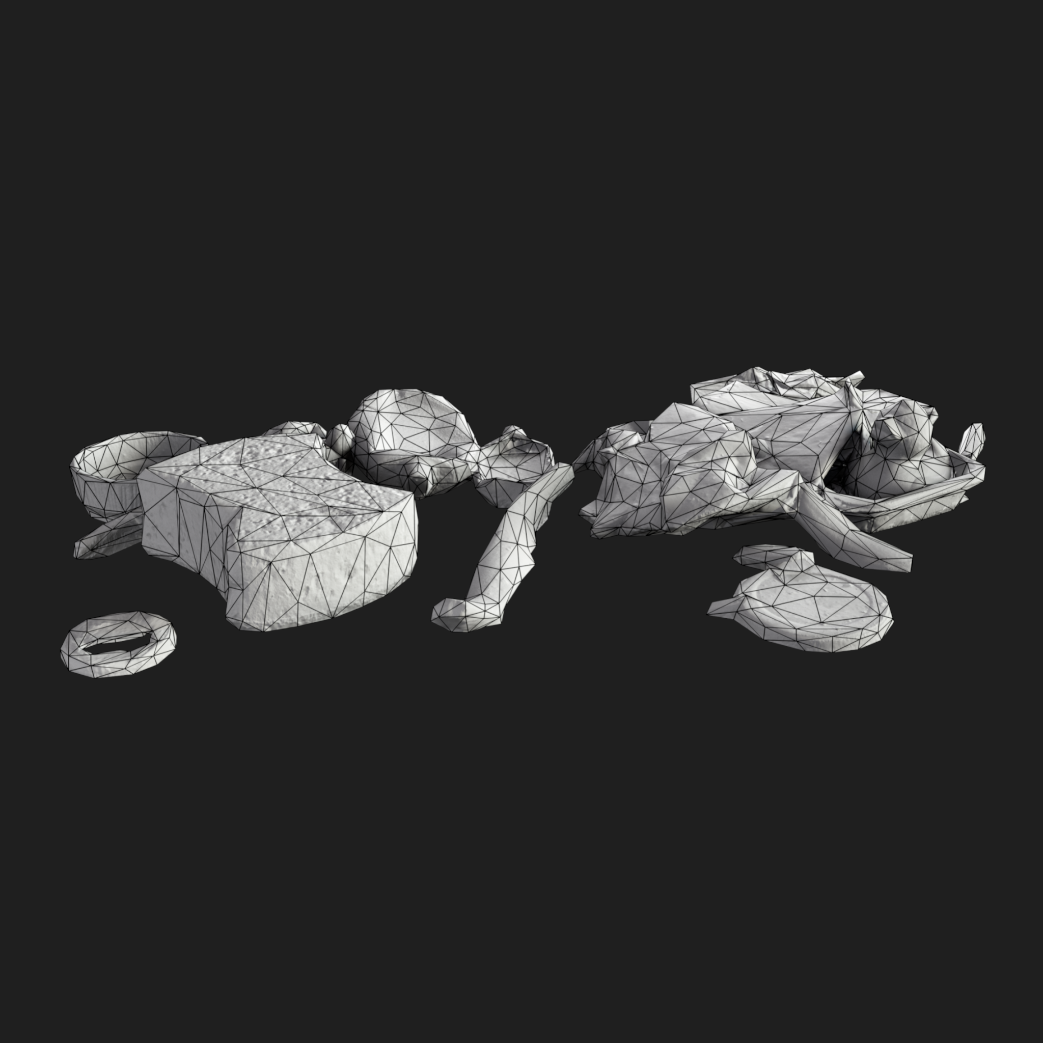 3D Rubbish Floor Mix1