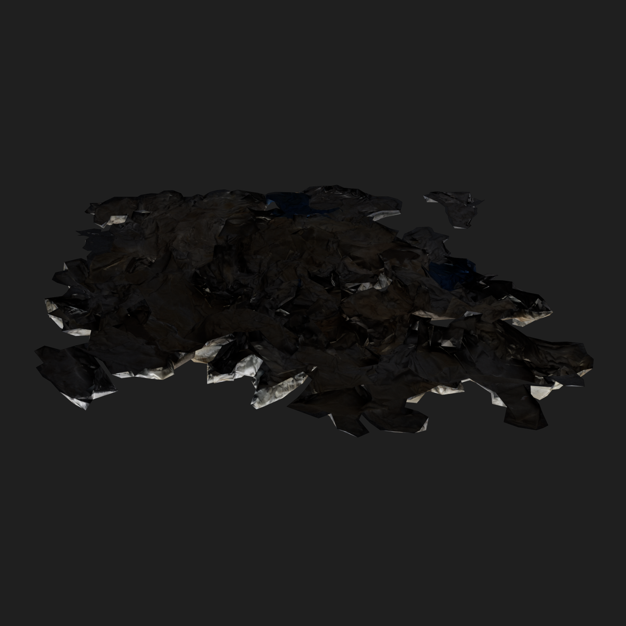 3D Wet Paper Pile