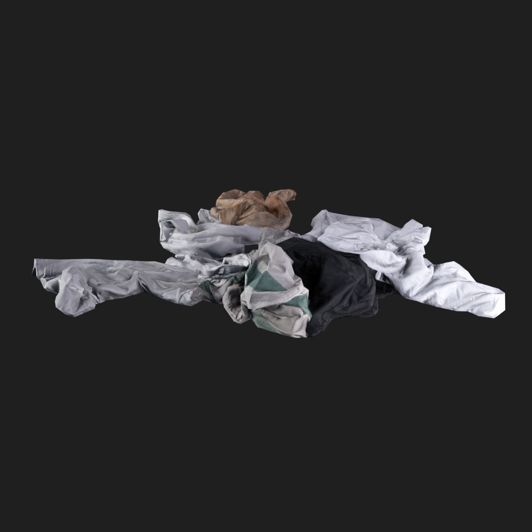 3D Pile of Clothes