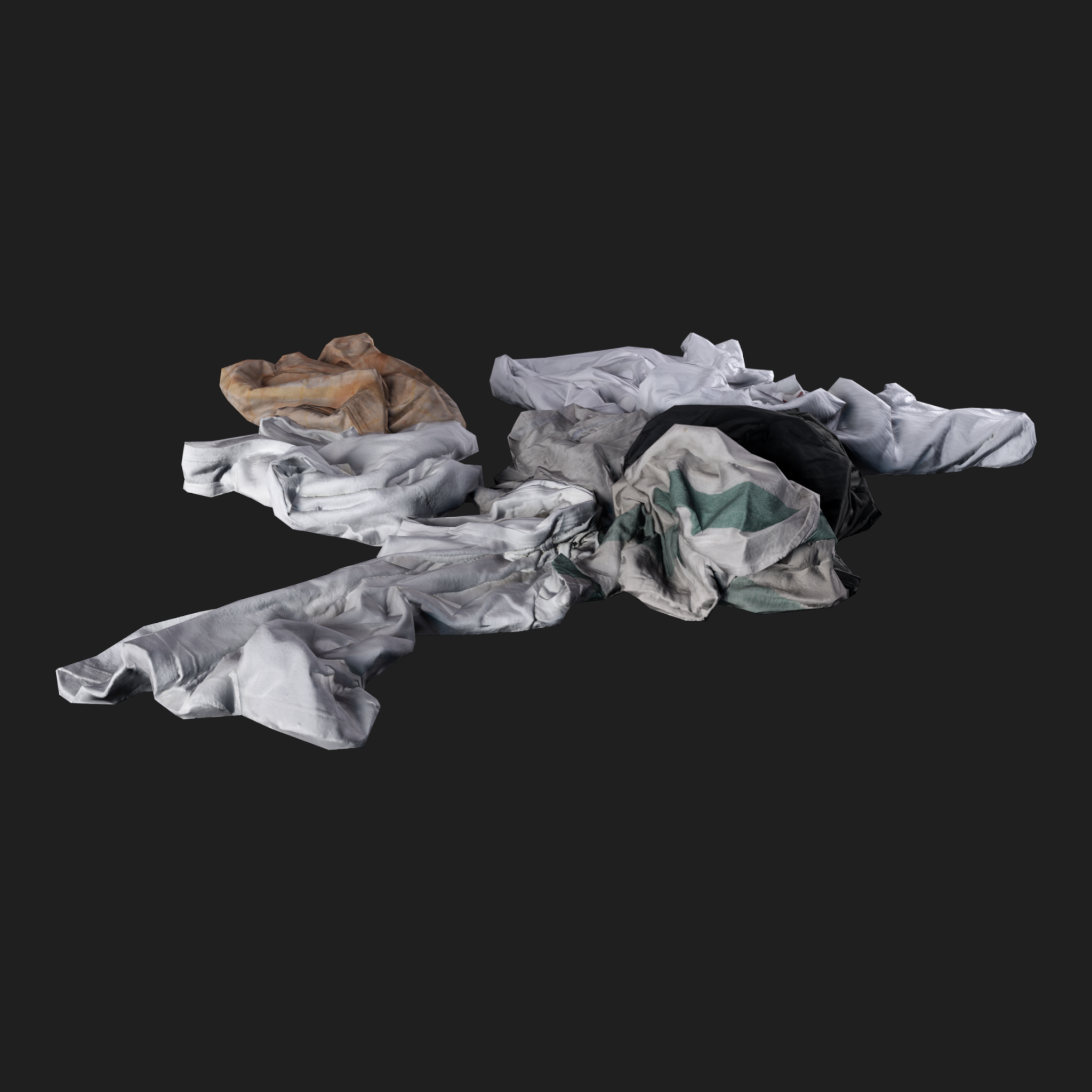 3D Pile of Clothes