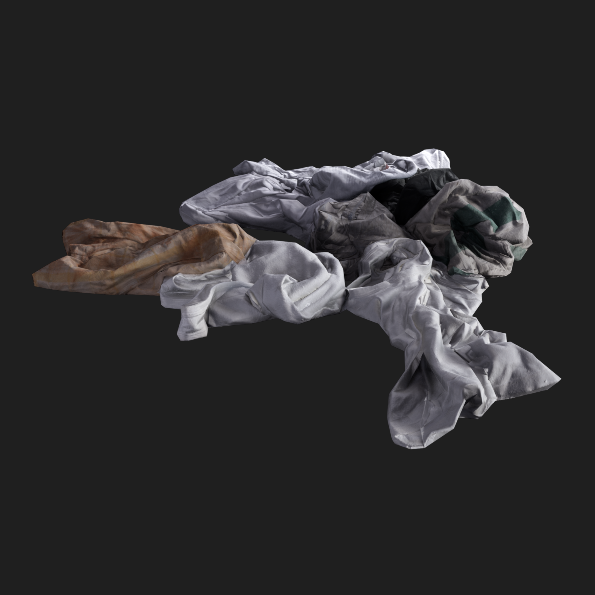 3D Pile of Clothes