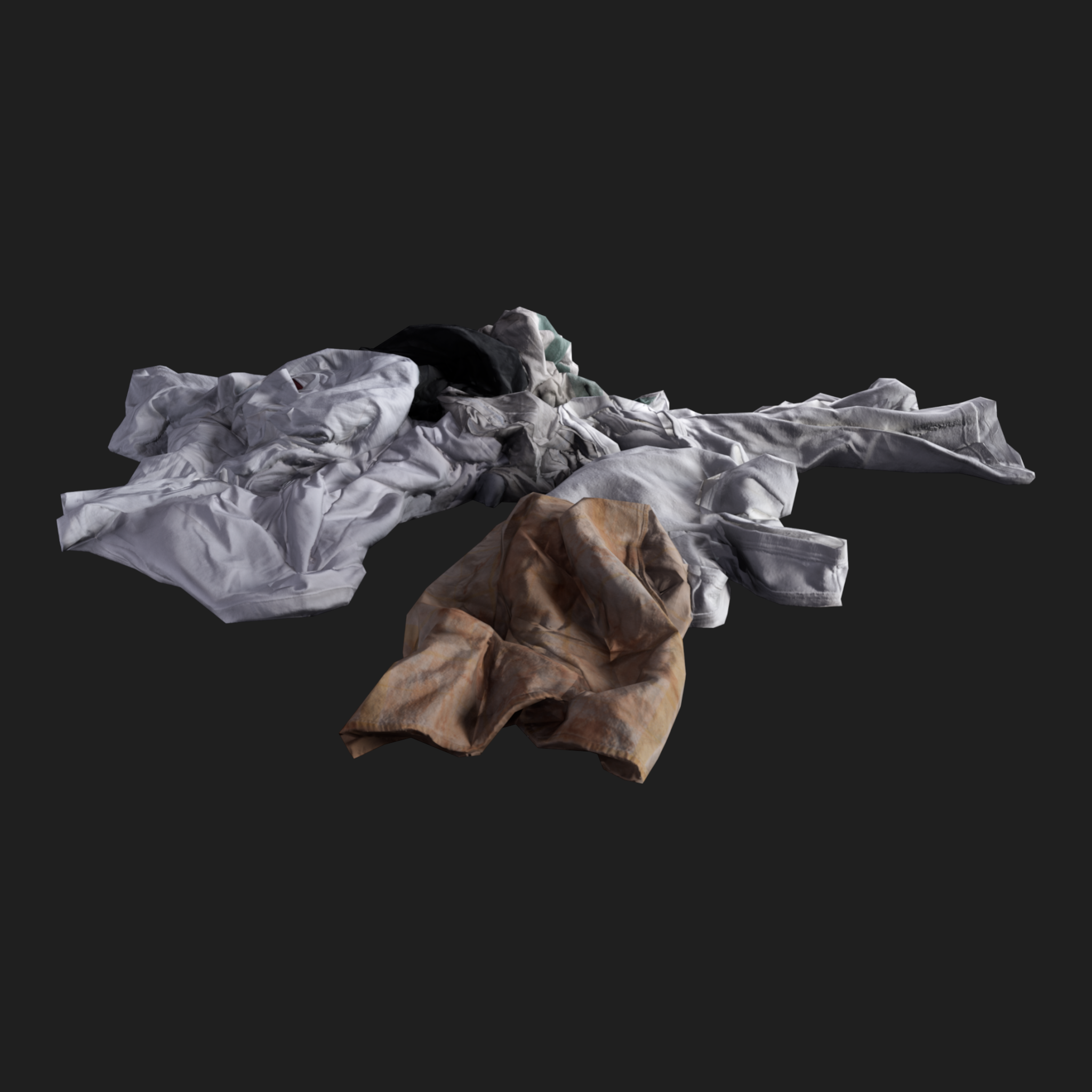 3D Pile of Clothes