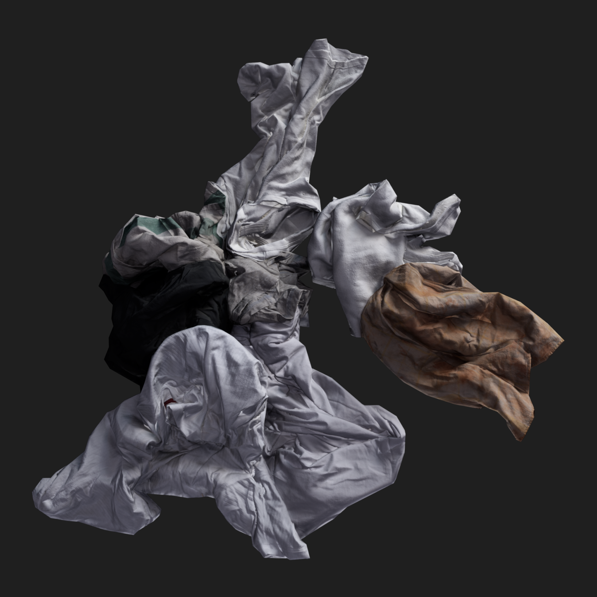 3D Pile of Clothes