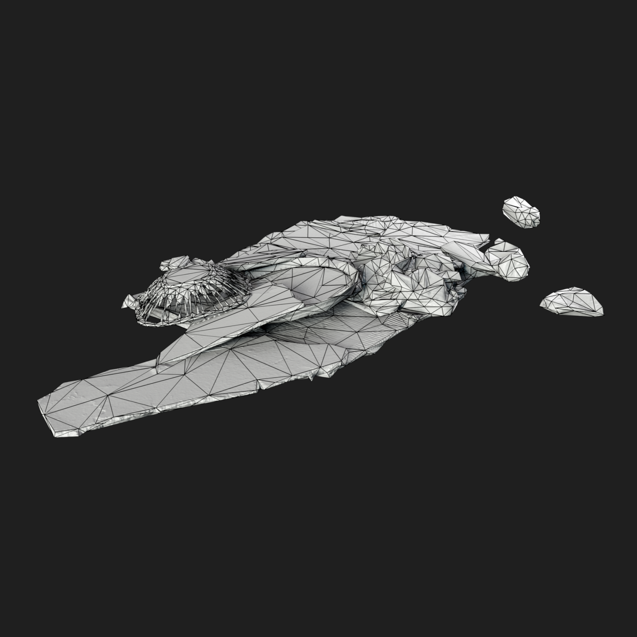 3D Rubbish Floor Mix2