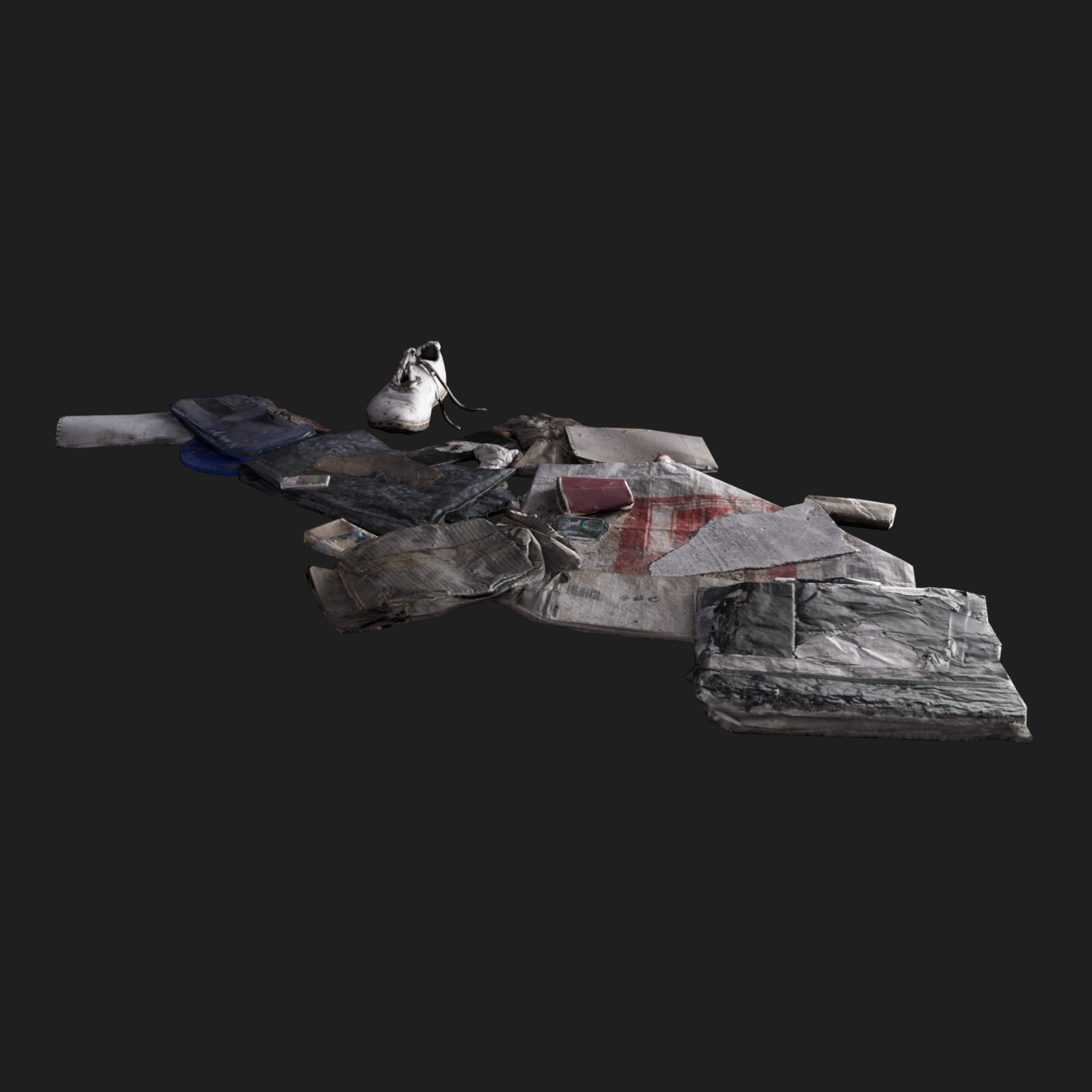 3D Rubbish Floor Mix3