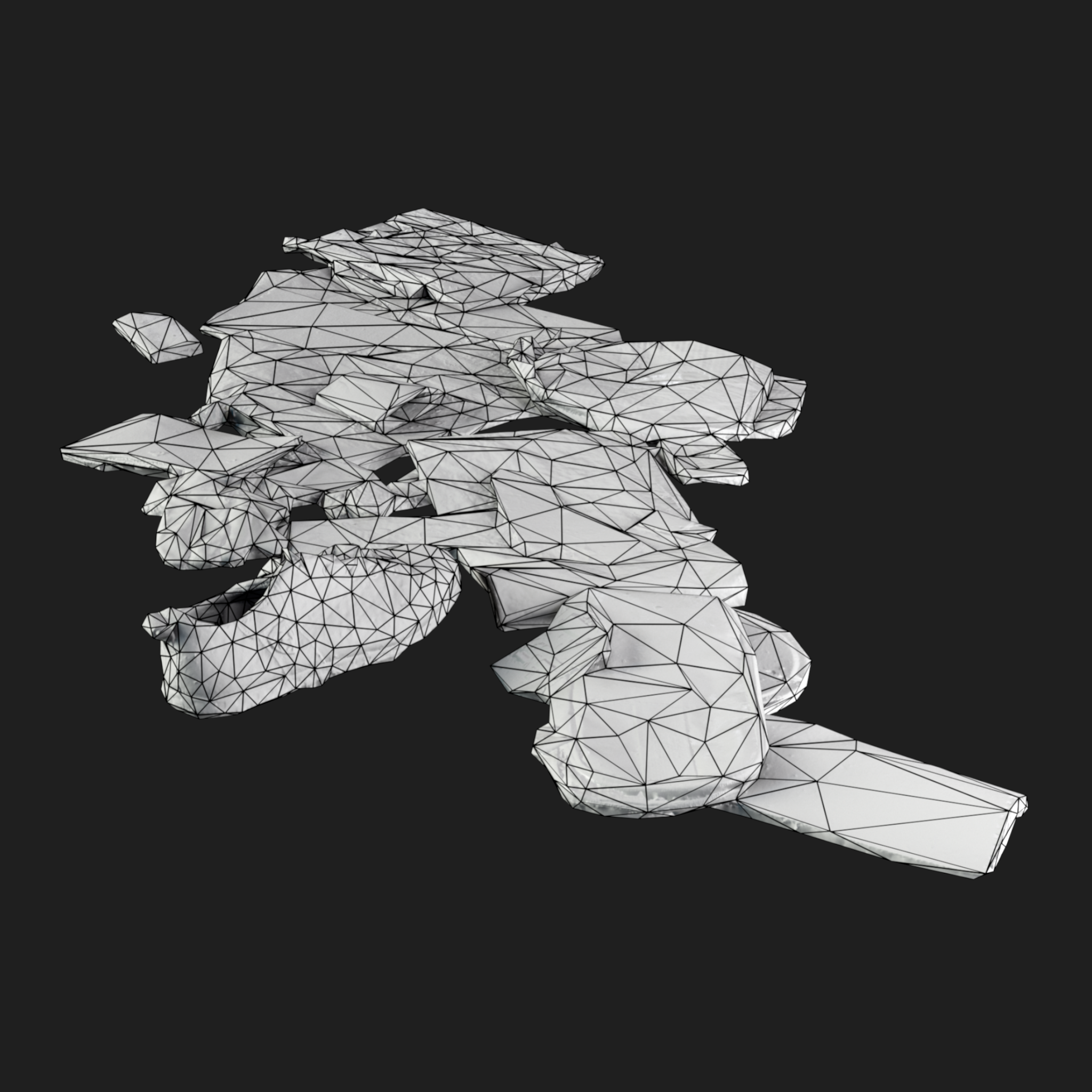 3D Rubbish Floor Mix3
