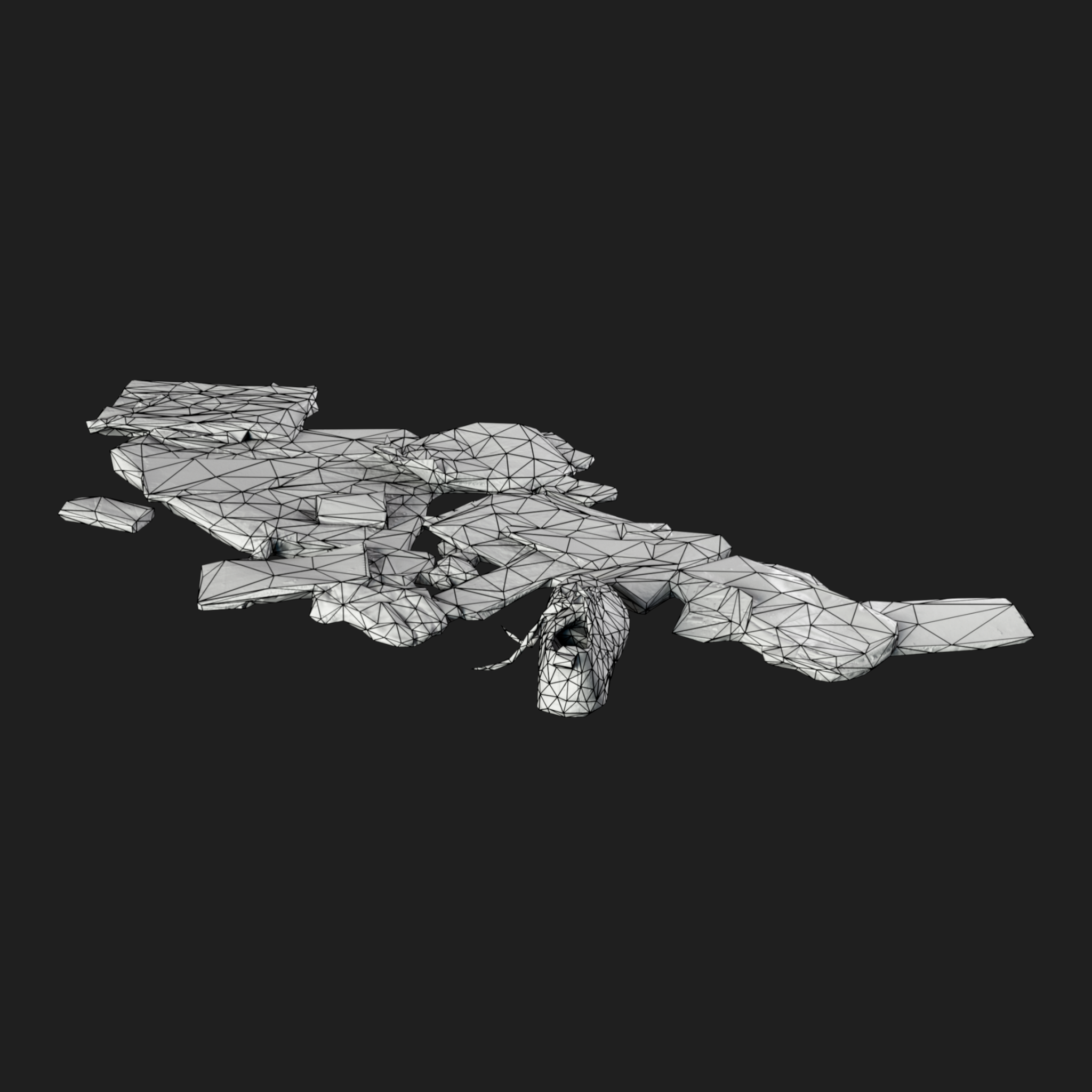 3D Rubbish Floor Mix3