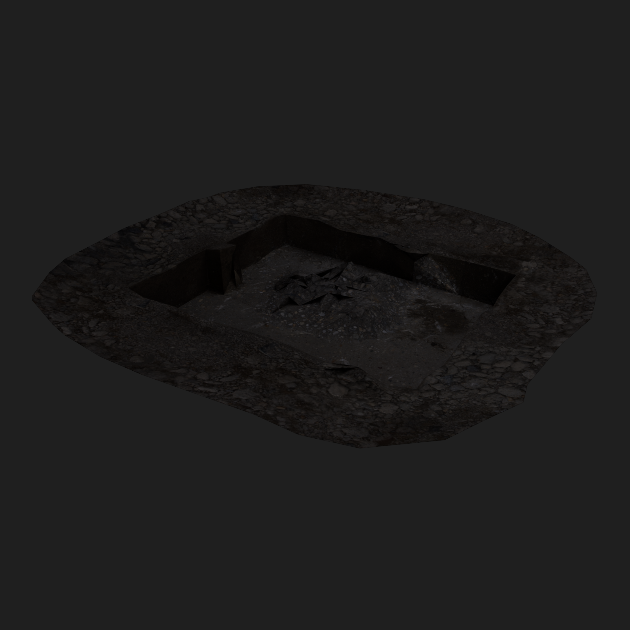 3D Concrete Slab