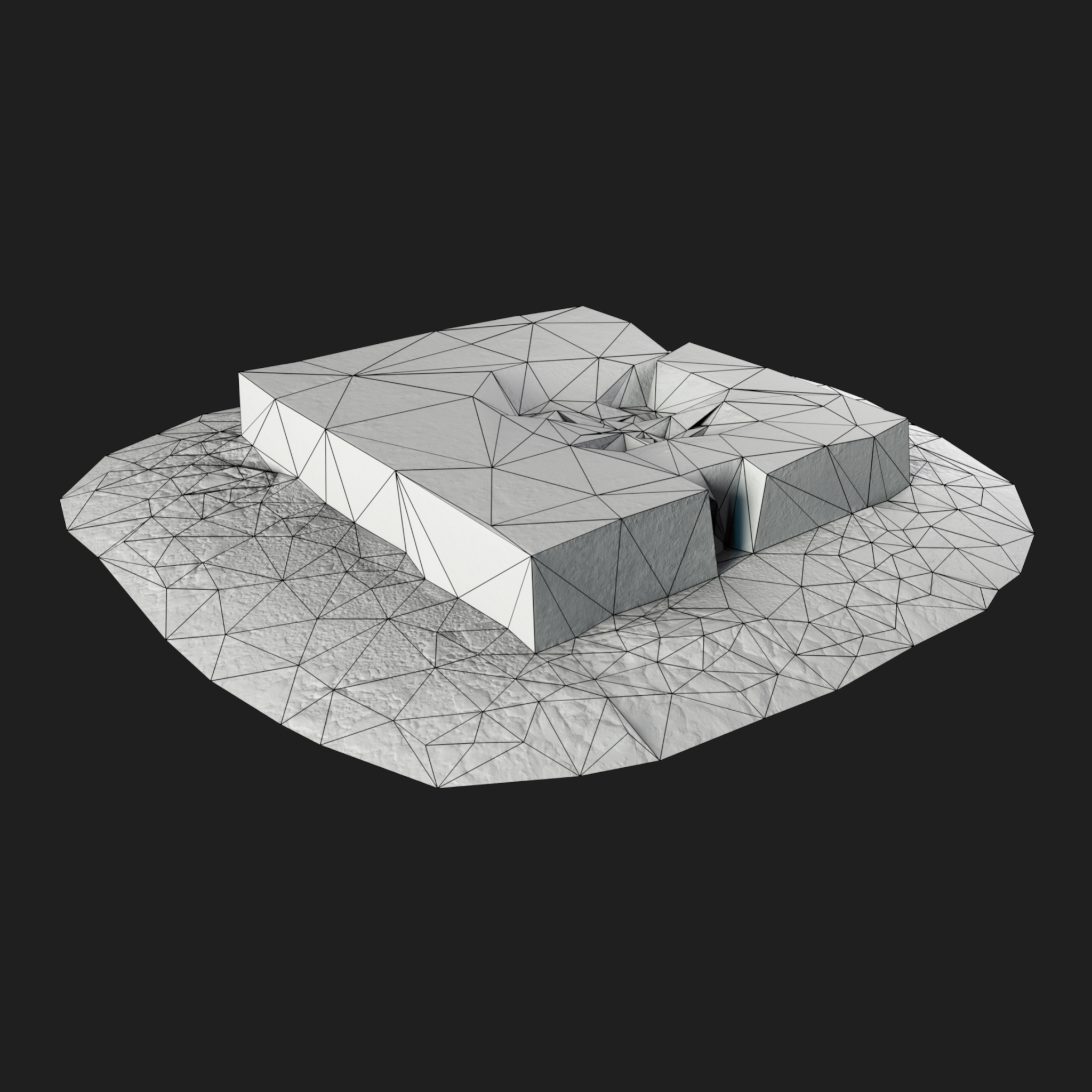 3D Concrete Slab