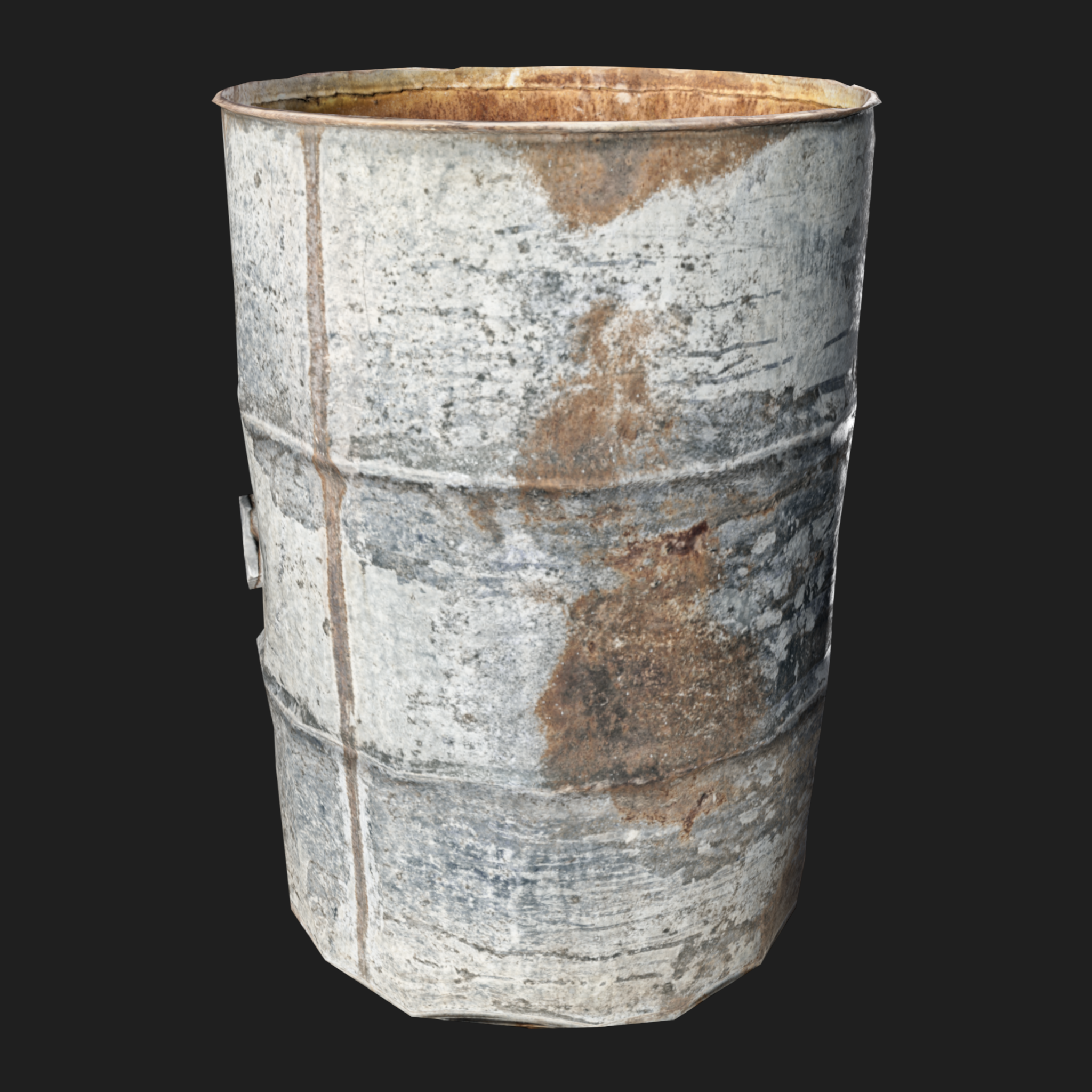 3D Barrel Rusty