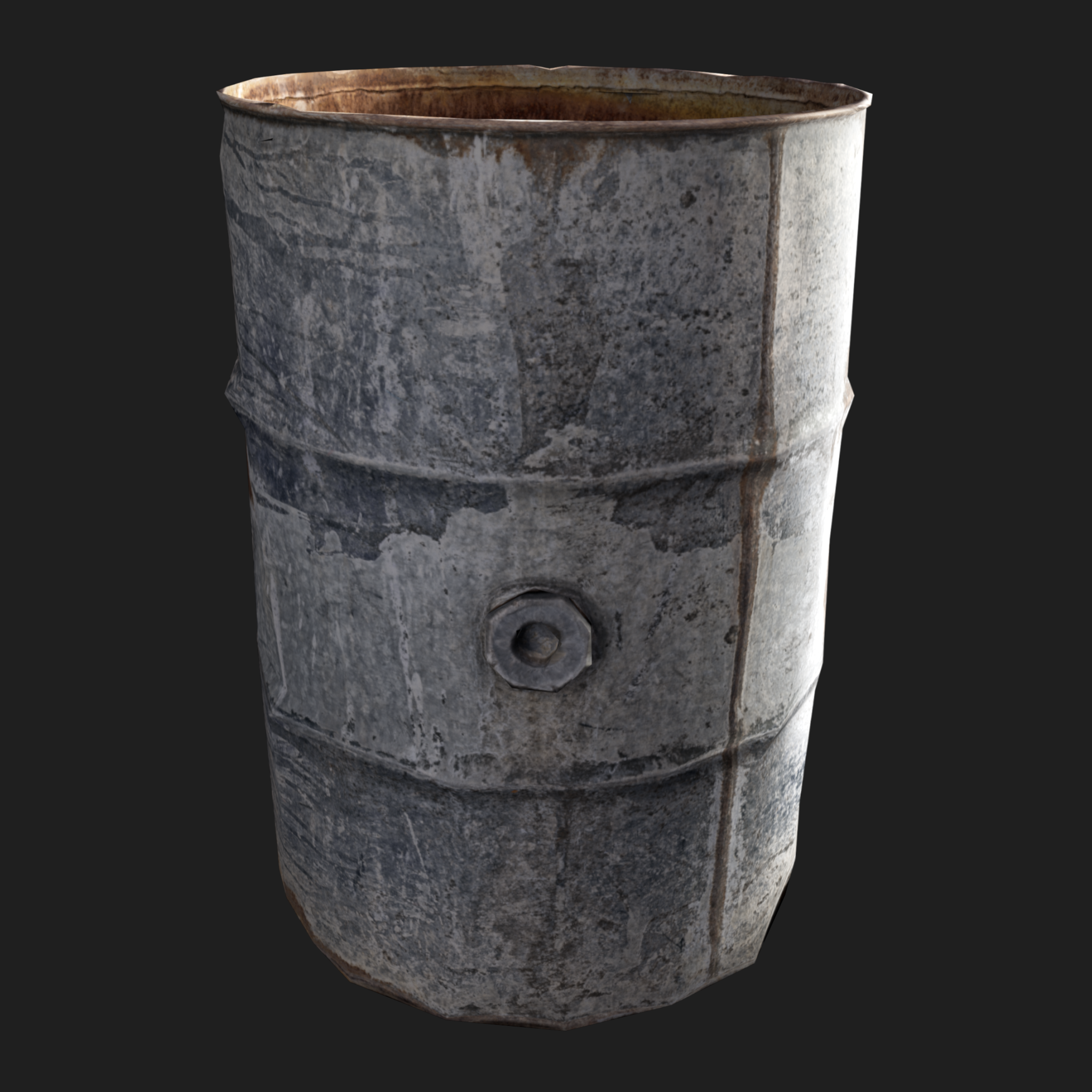 3D Barrel Rusty