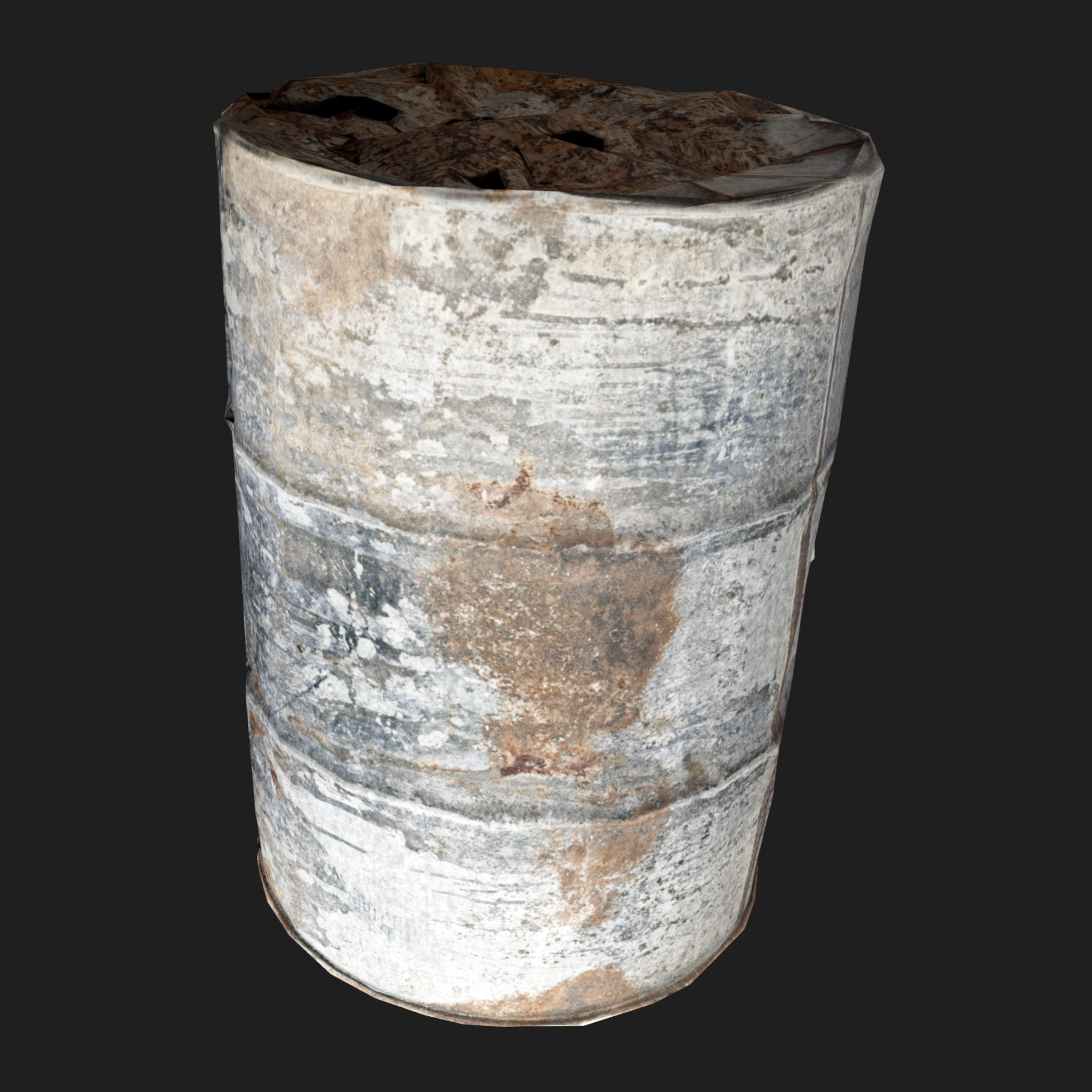 3D Barrel Rusty