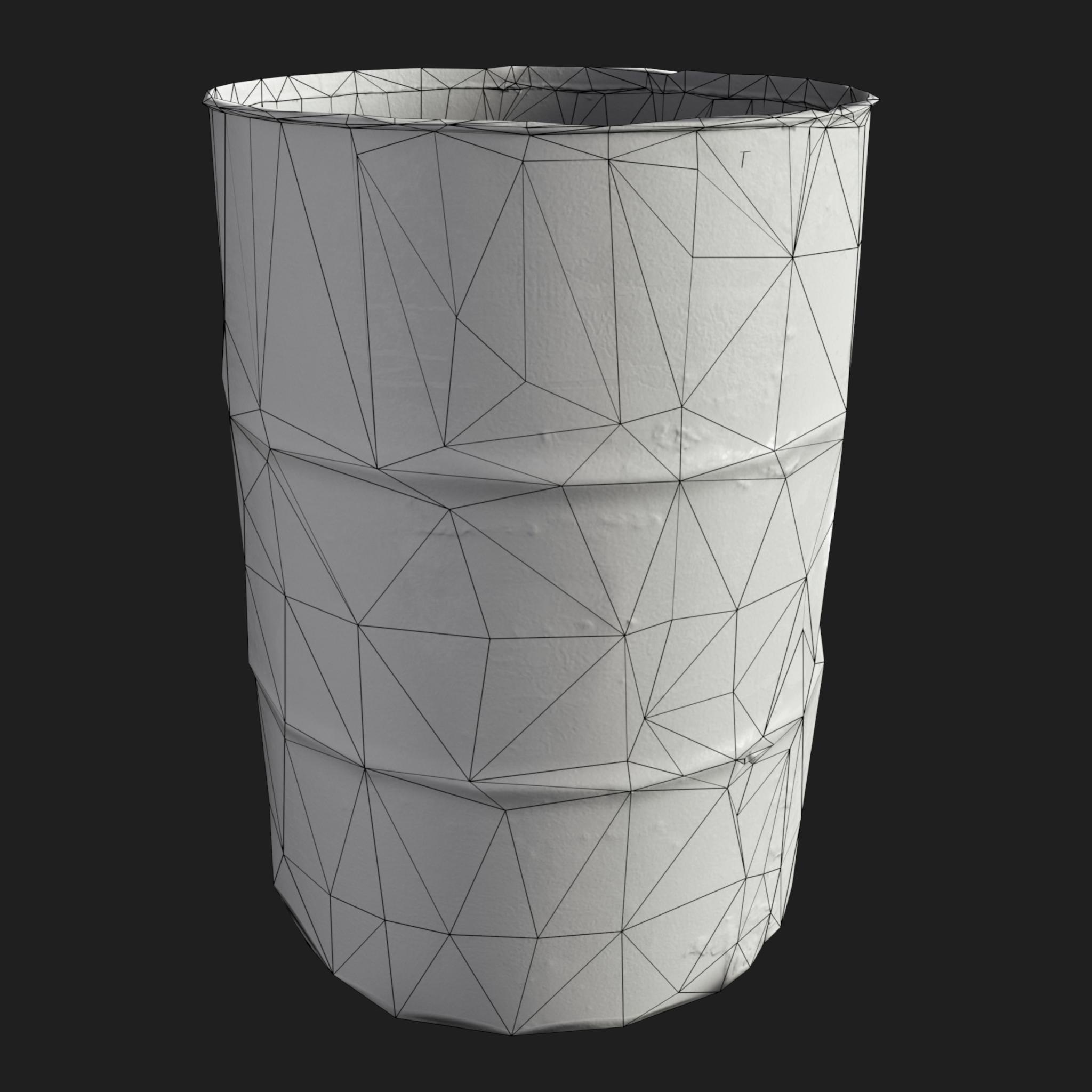 3D Barrel Rusty