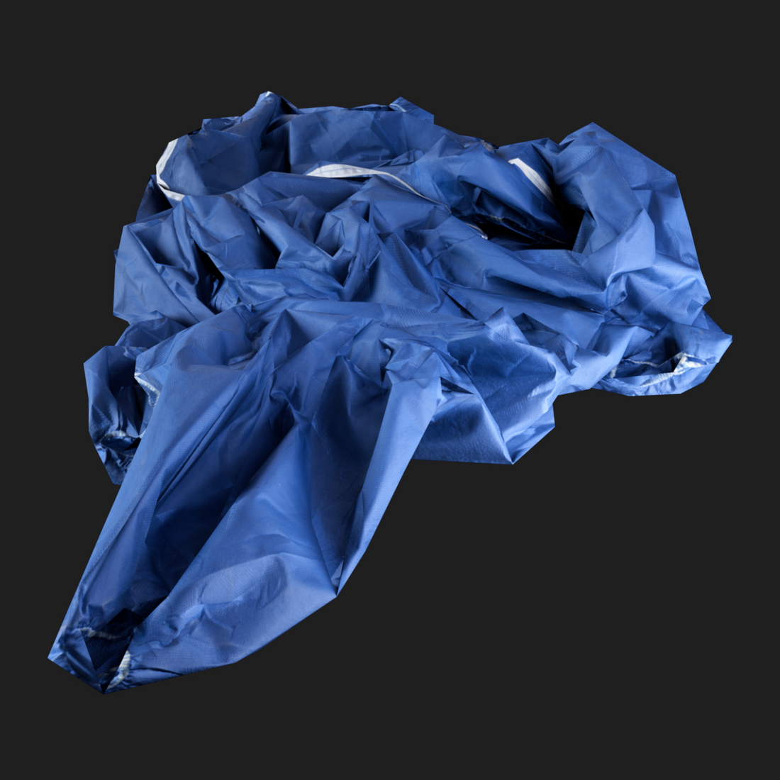 3D Blue Medical Protective Suite