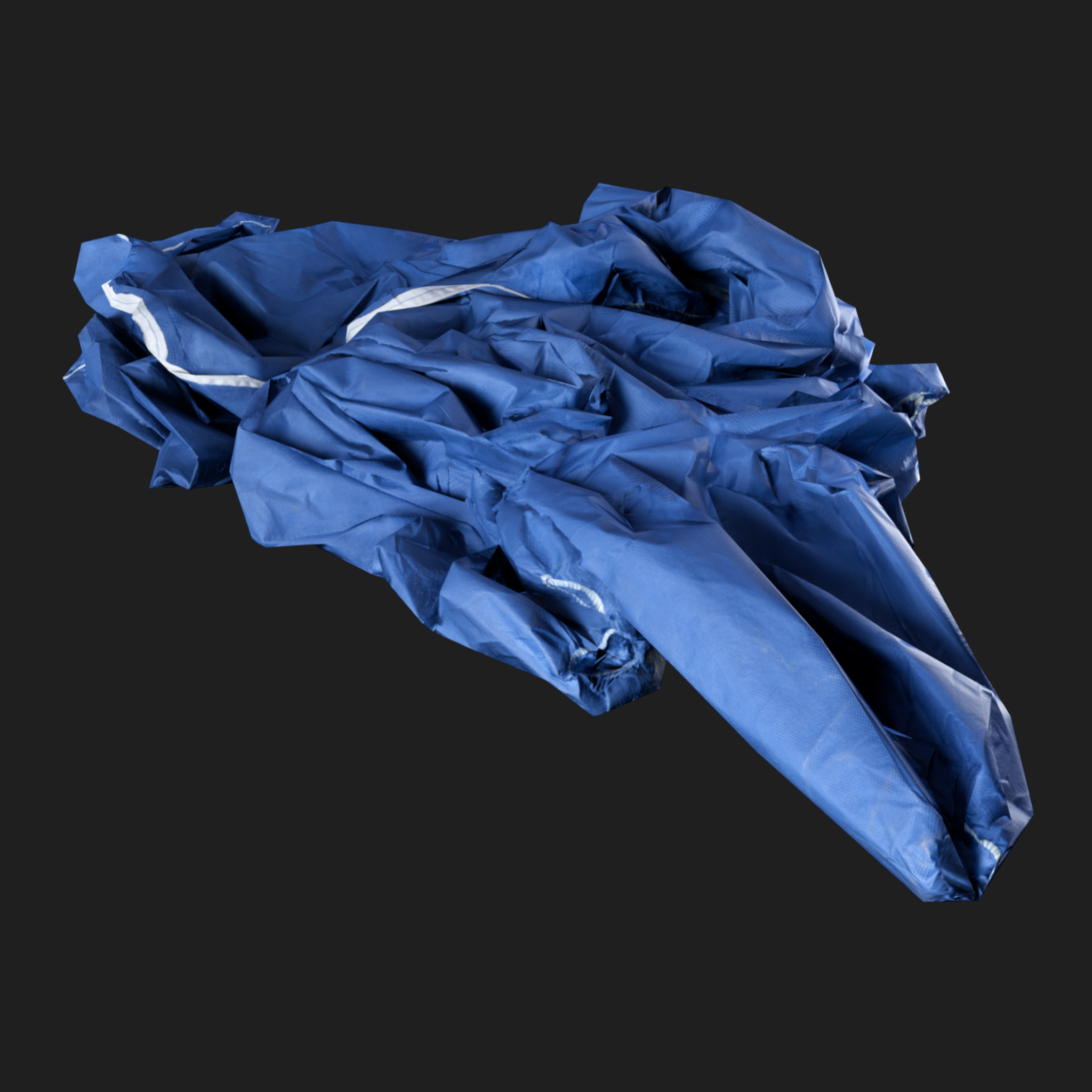 3D Blue Medical Protective Suite