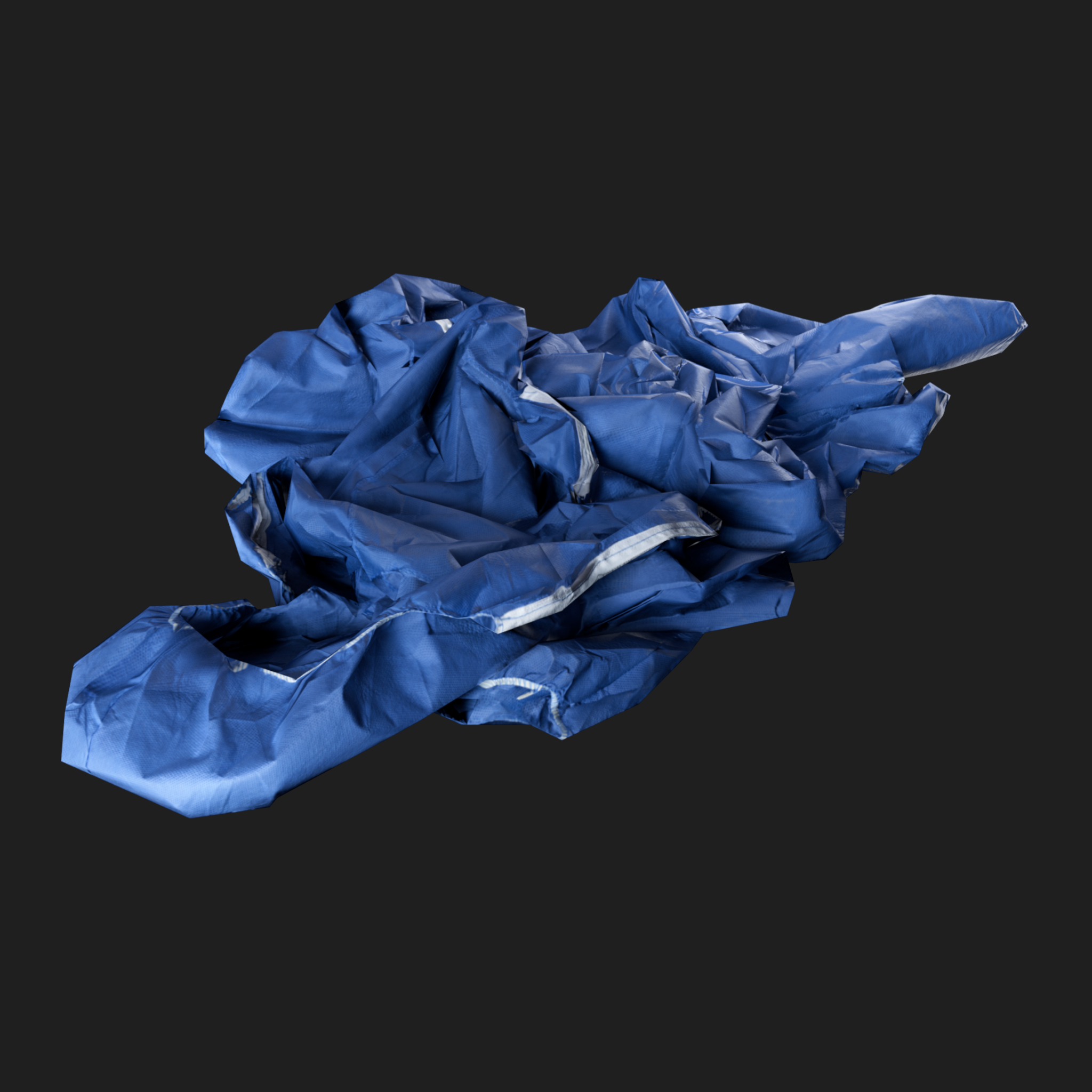 3D Blue Medical Protective Suite