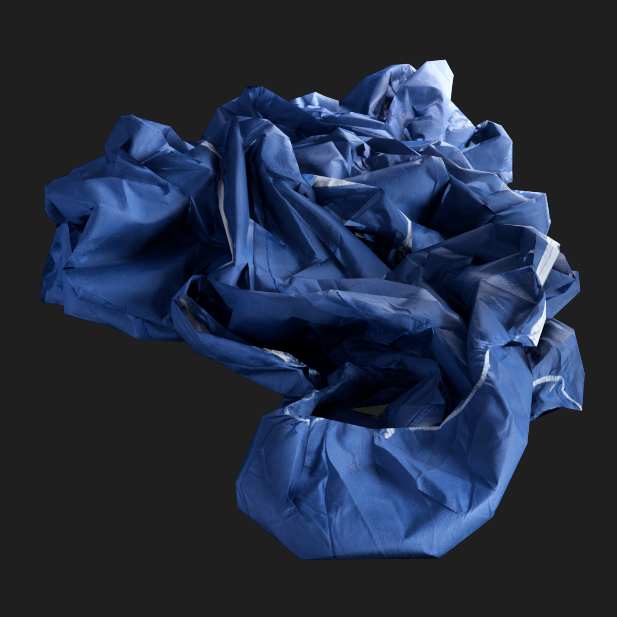 3D Blue Medical Protective Suite