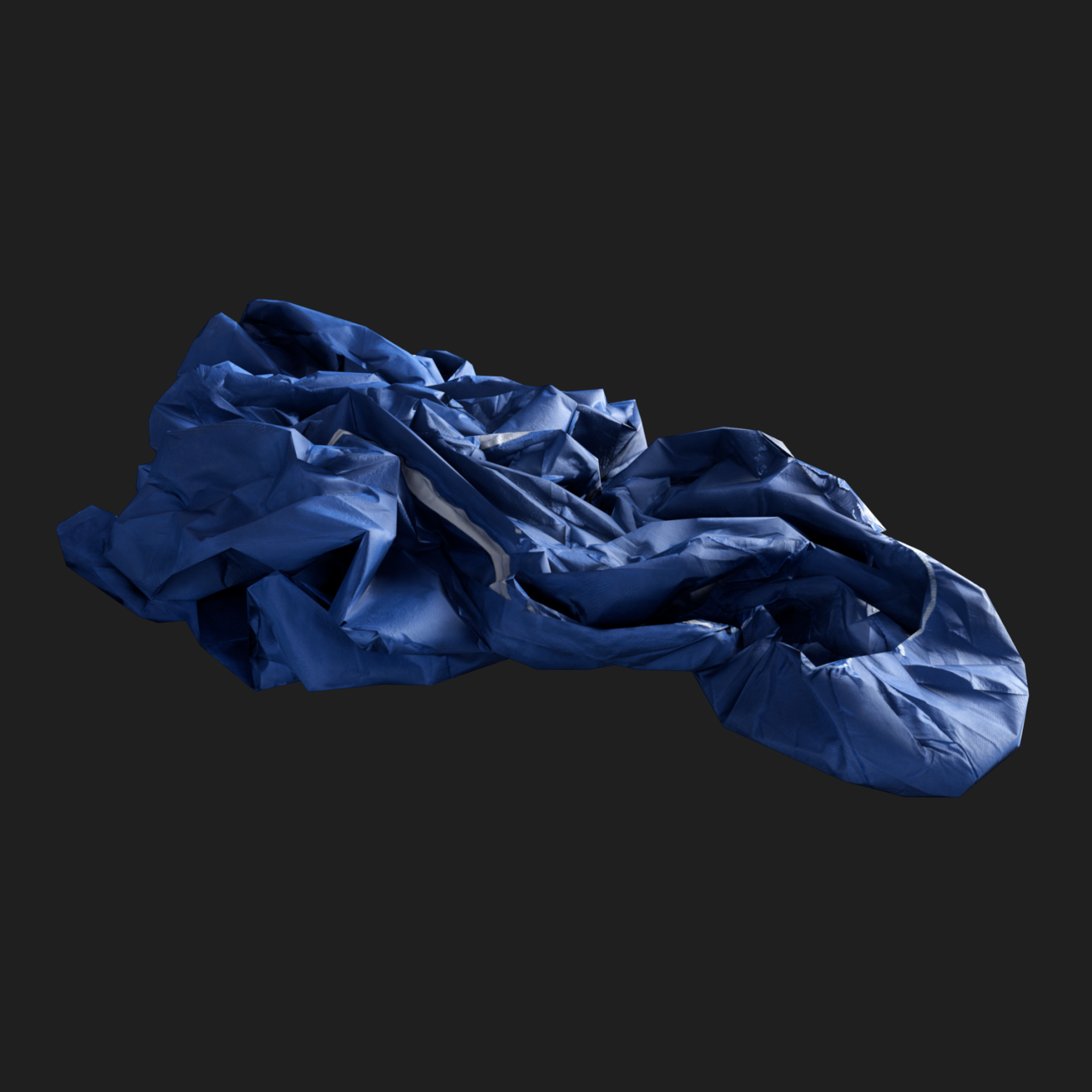 3D Blue Medical Protective Suite