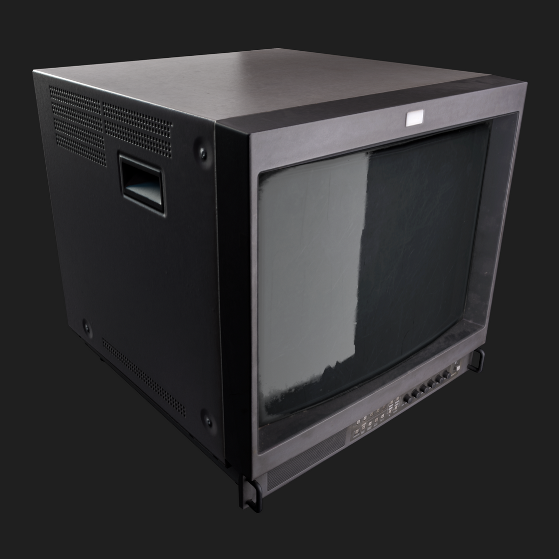 3D model of the Old Sony Monitor