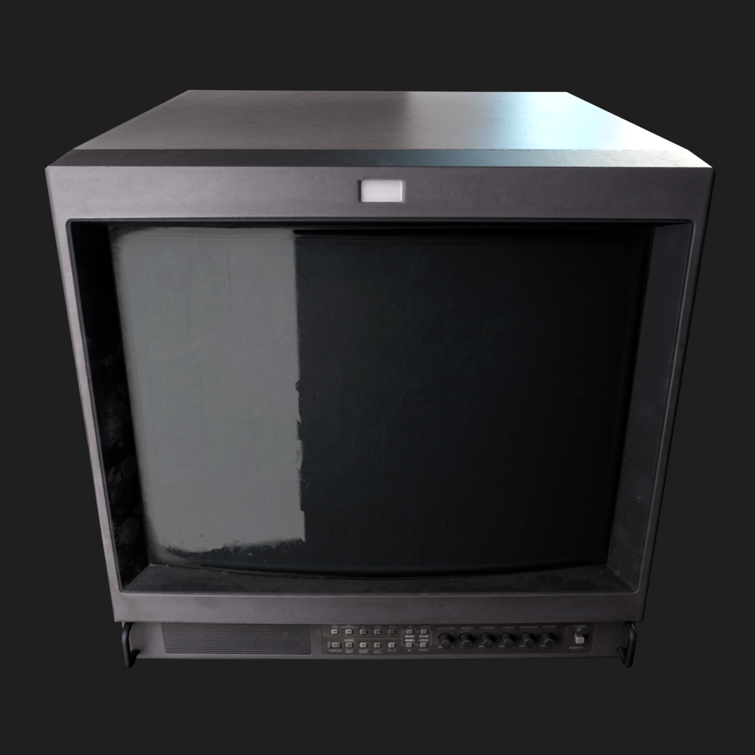 3D Old Sony Monitor_Photogrammetry Scan