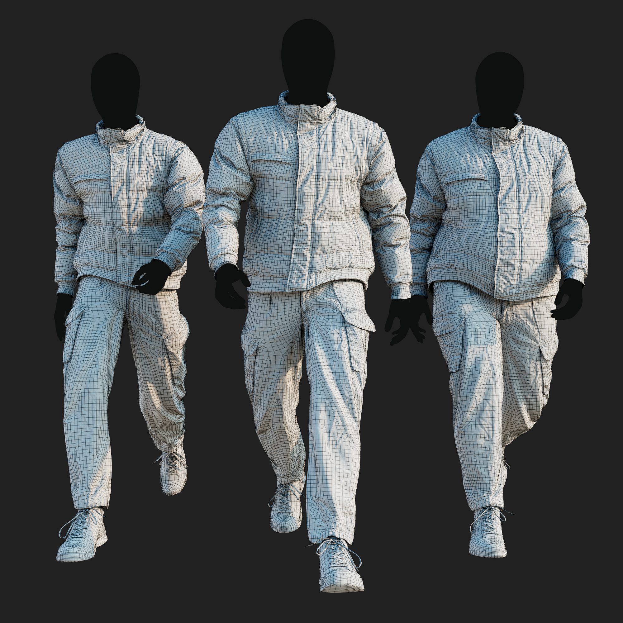 3D Model Apparel: Men&