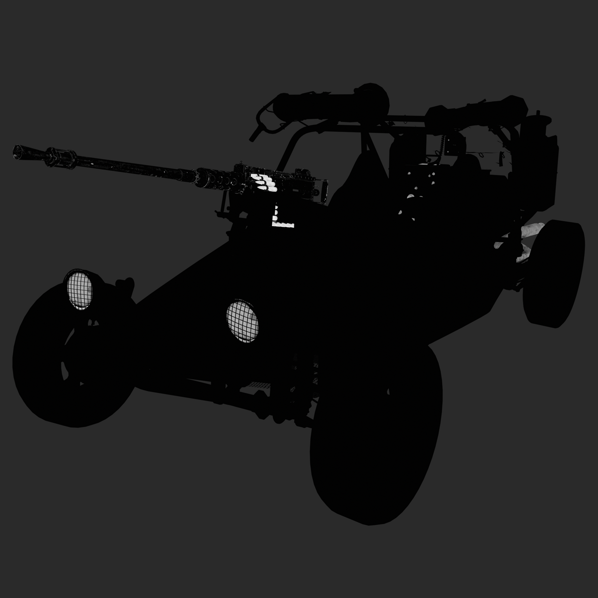 3D Desert Patrol Vehicle