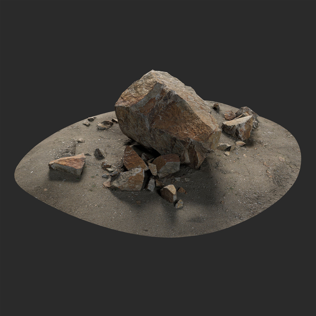 3D Rock Debris