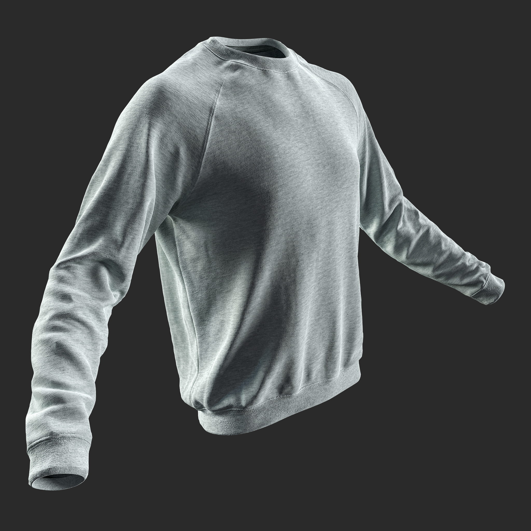 3D Model Sweatshirt Men&