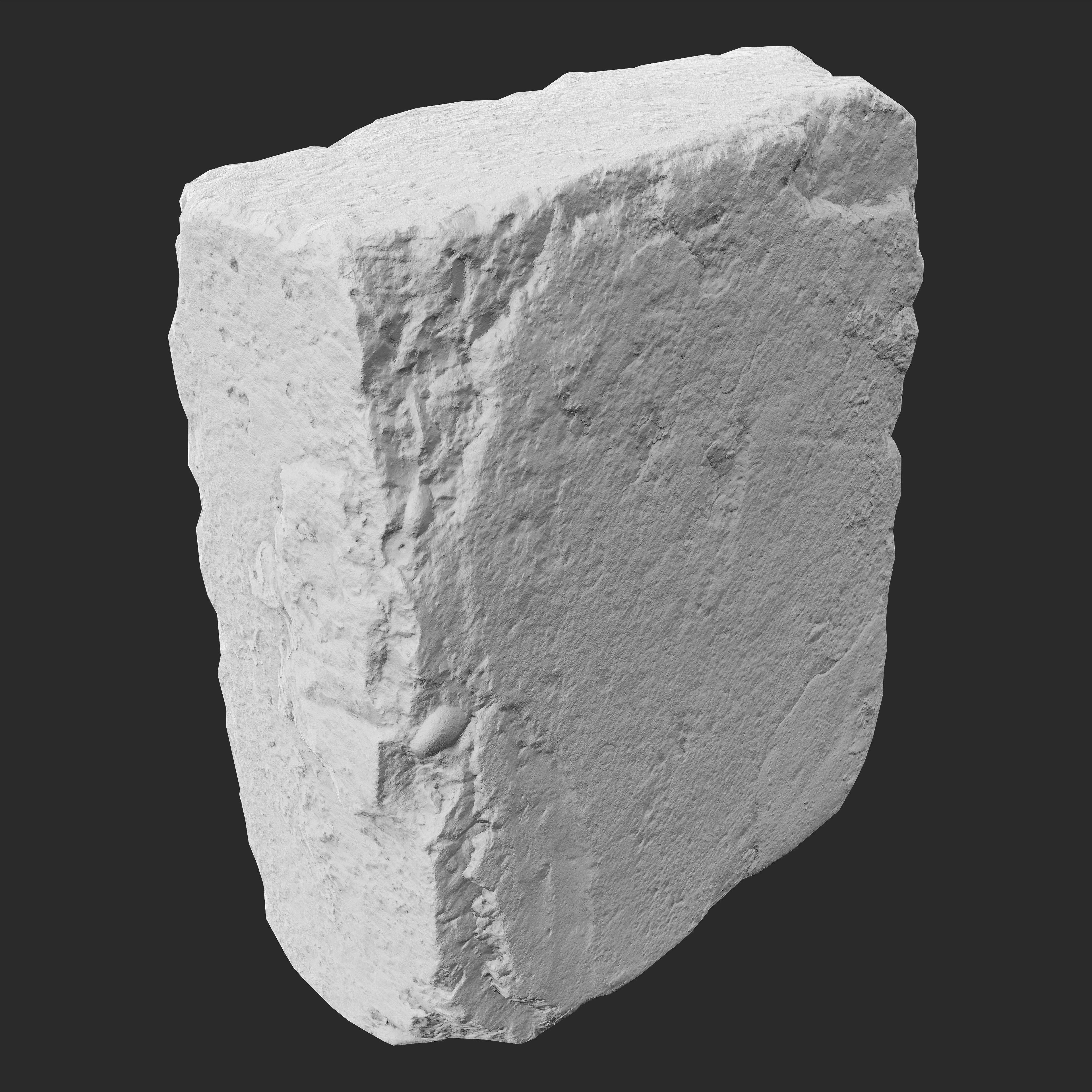 3D Stone Block