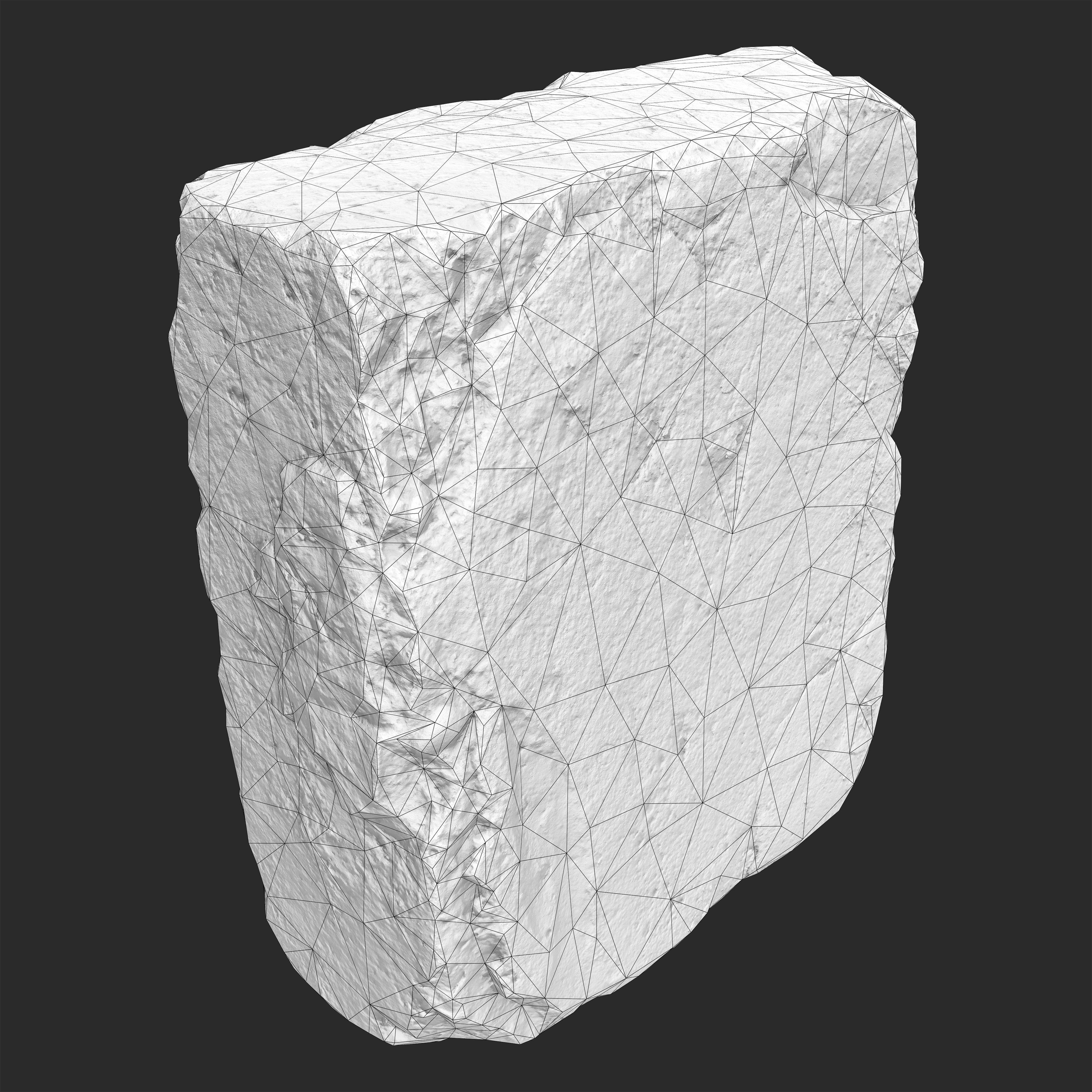 3D Stone Block
